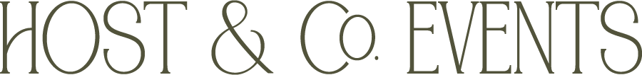 Host &amp; Co. Events | Greenville SC Wedding Planner