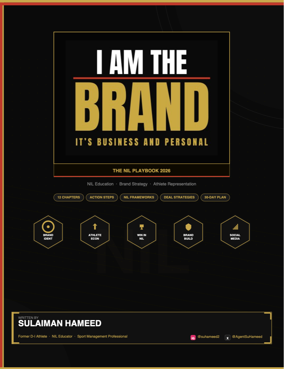 The NIL Playbook 2026 - I AM THE BRAND