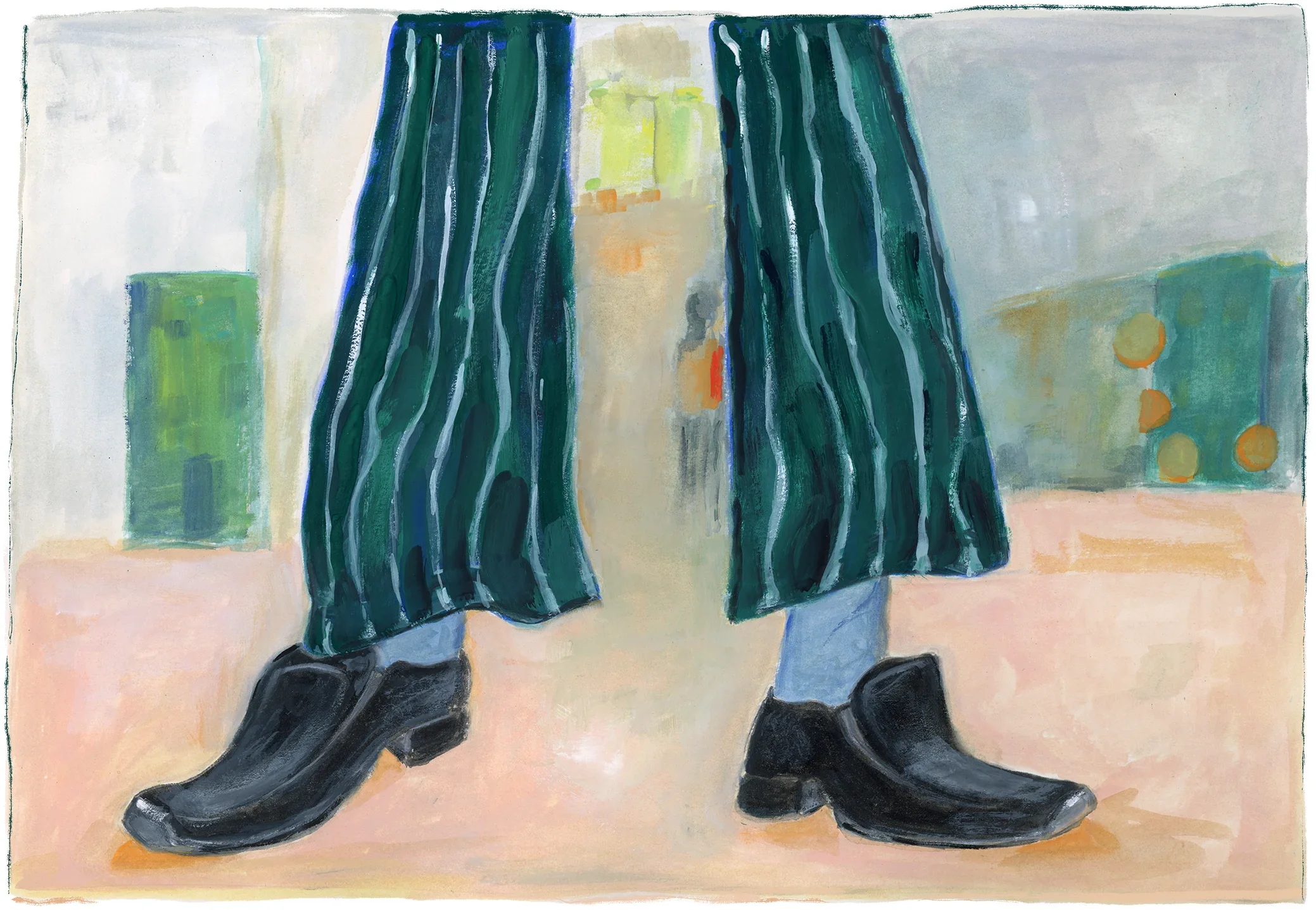 Black shoes