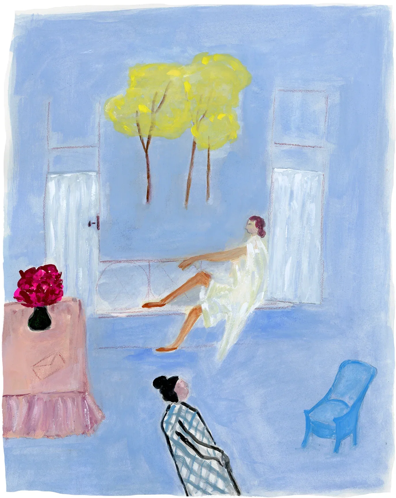 Blue room