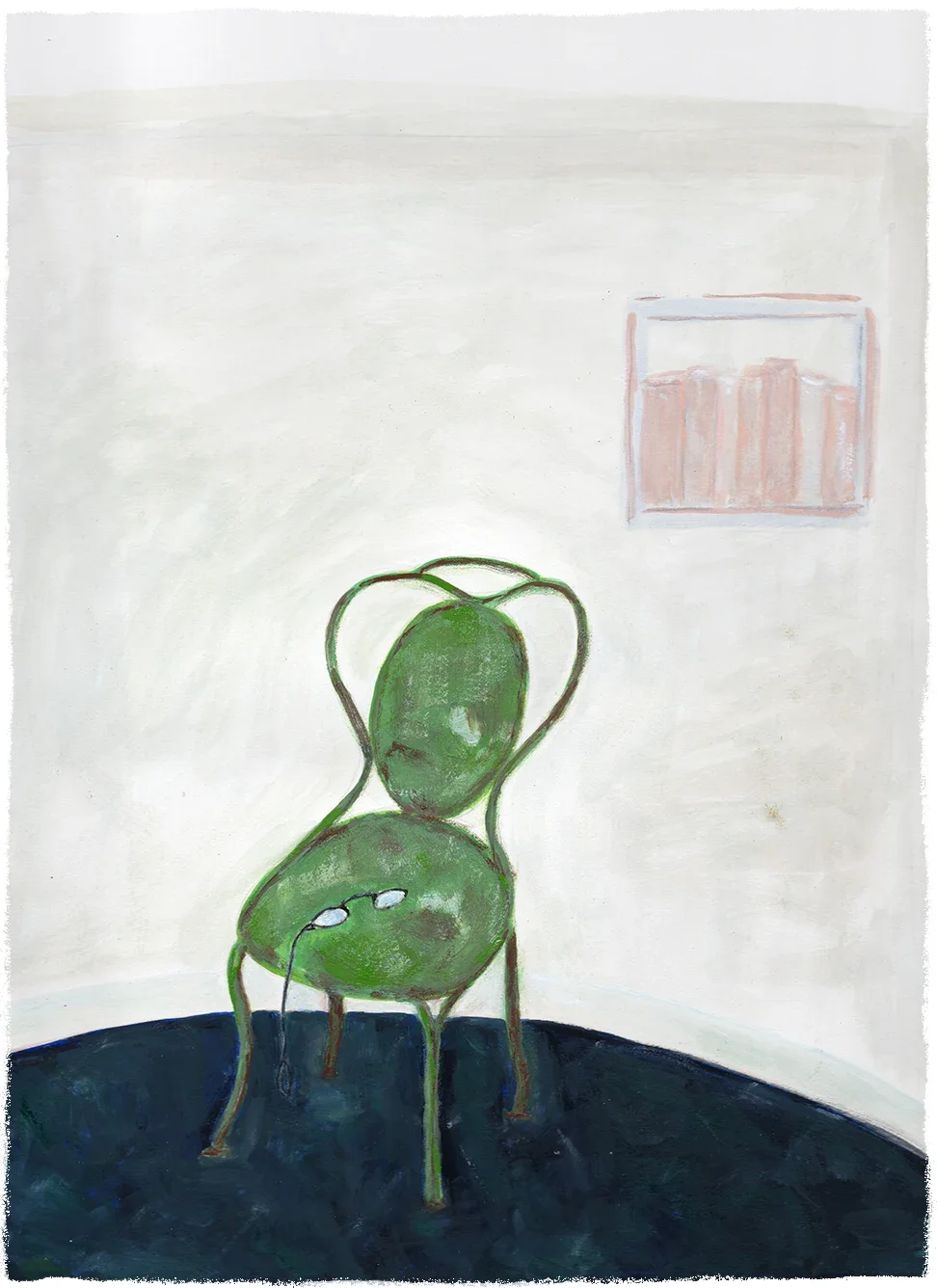  French green  chair
