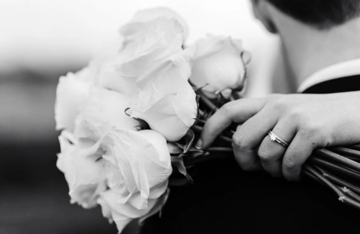 A study in texture and form, this monochromatic portrait highlights the delicate, velvet-like layers of premium garden roses. By removing color, we invite you to appreciate the intricate architecture and natural grace of every hand-selected petal.