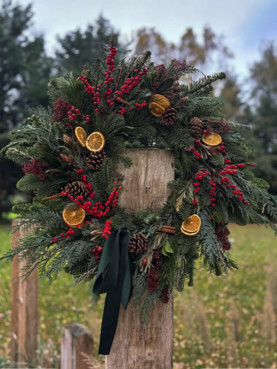 The Classic Festive Wreath