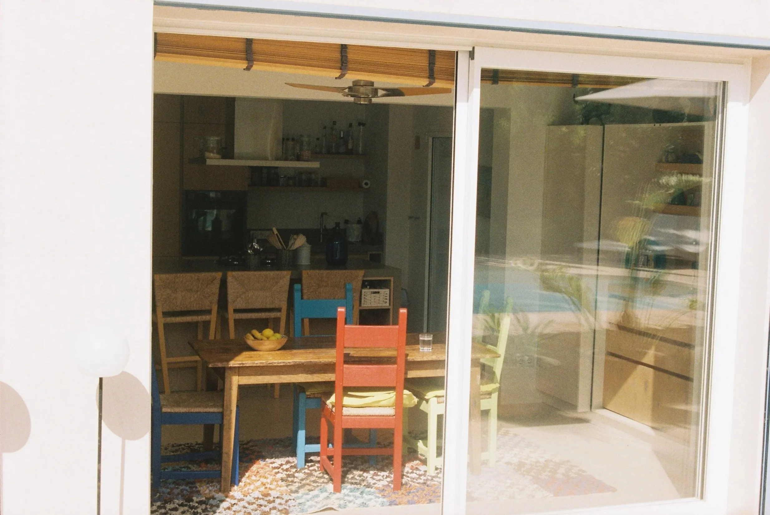 dining and kitchen