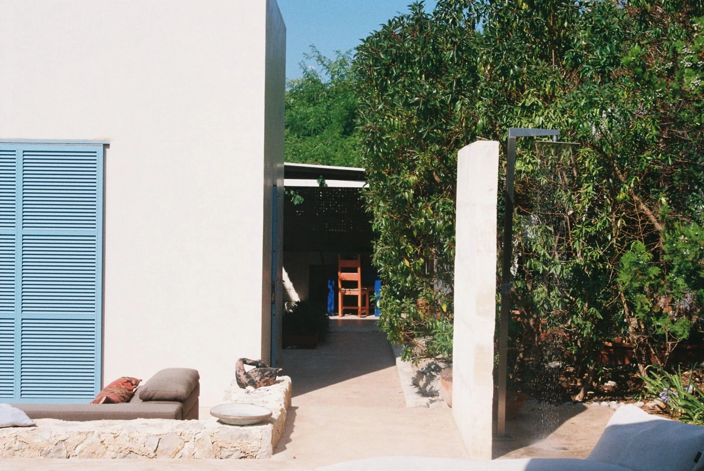 outdoor shower