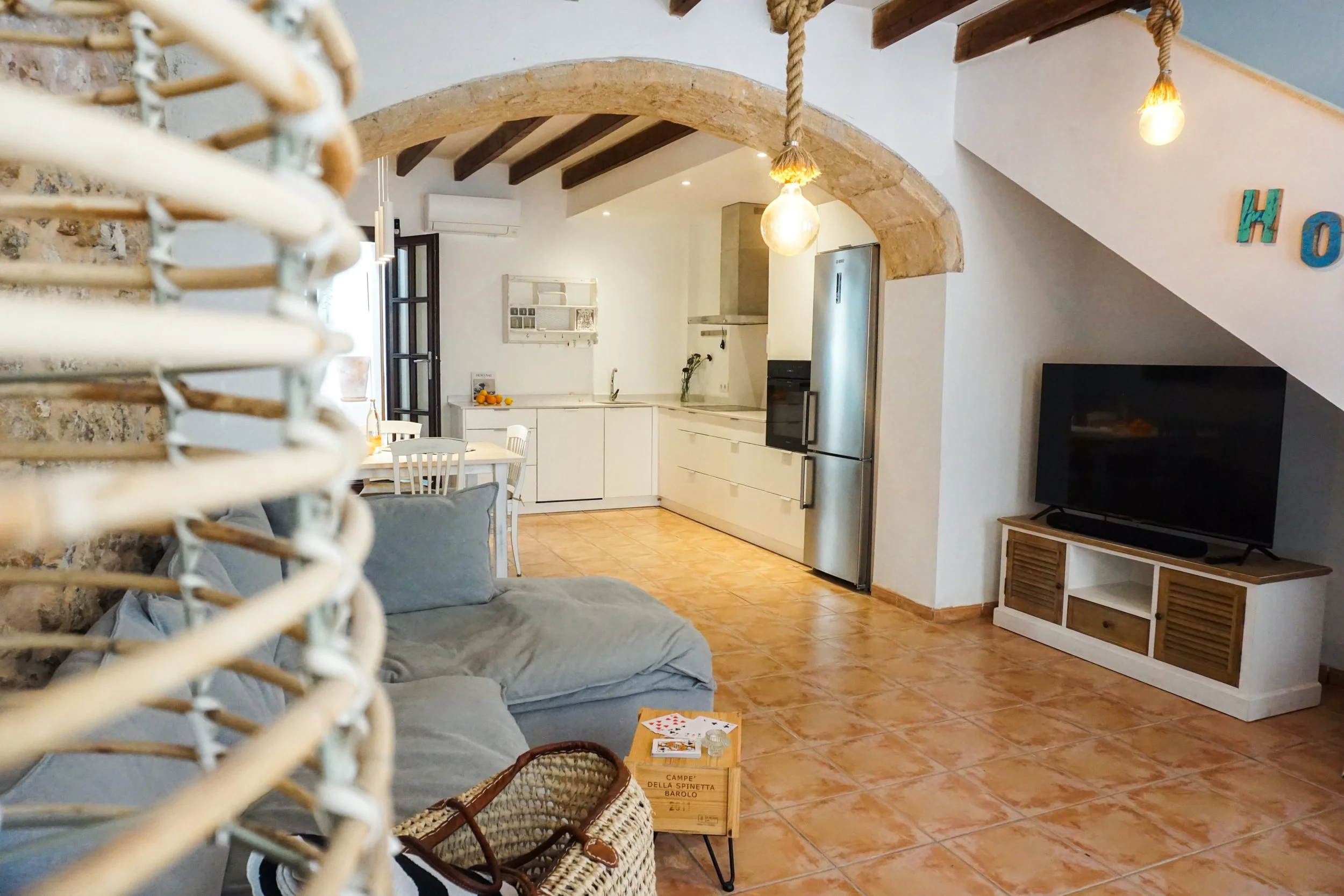 entrance and kitchen