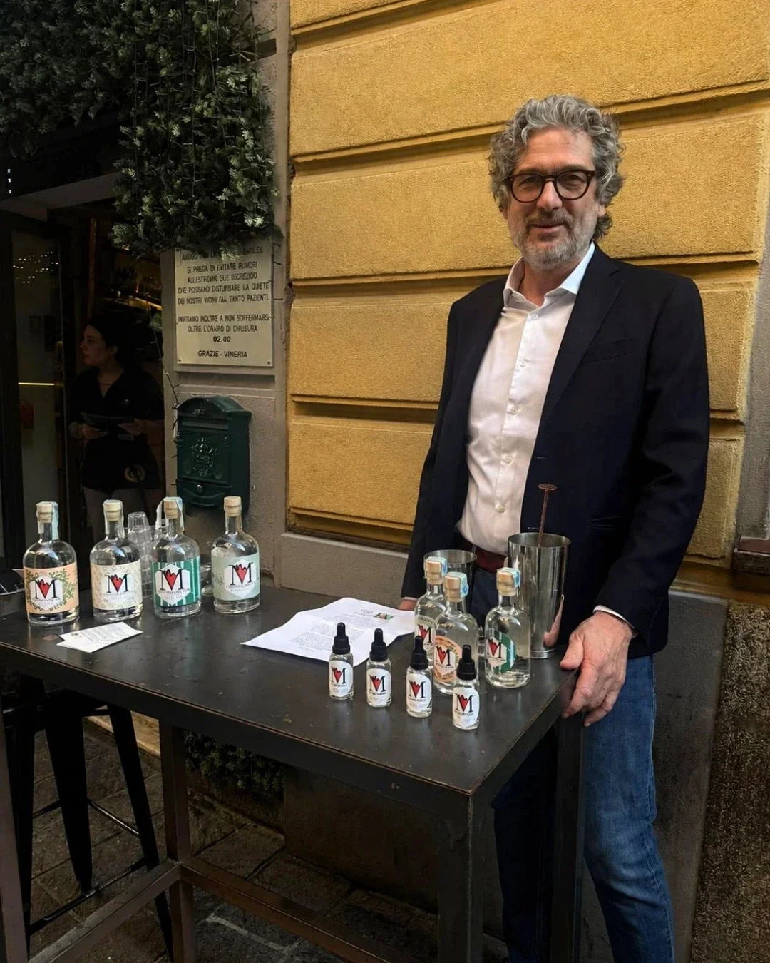 Francesco Mattai del Moro fondatore Gin&More a Varese