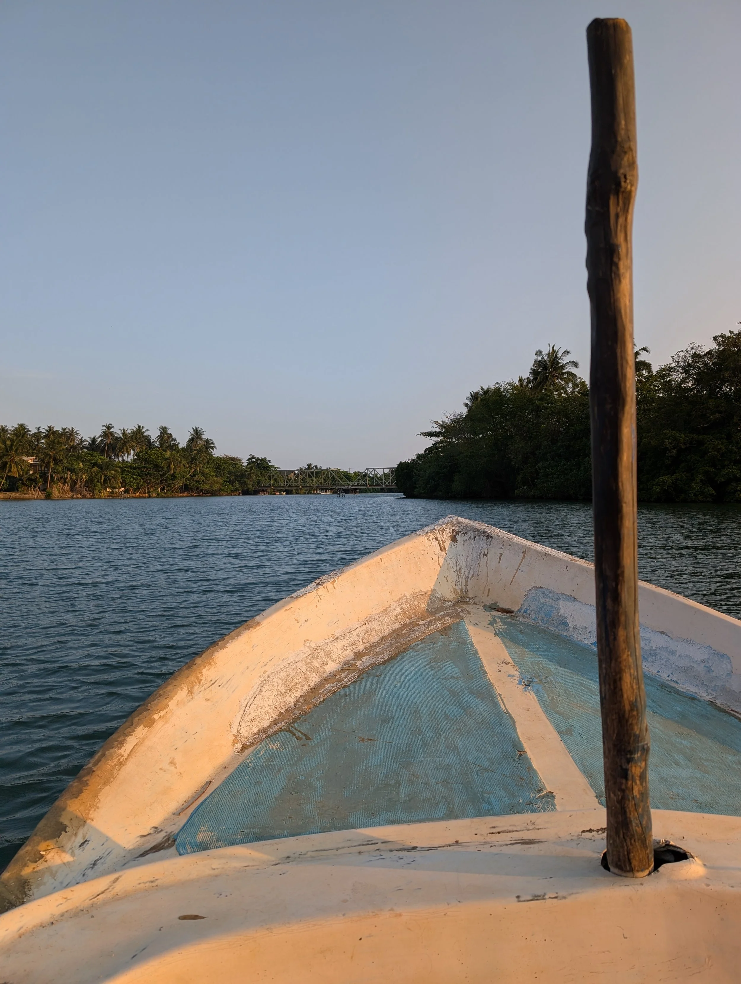 Bootsfahrt zu Cinnamon Island
