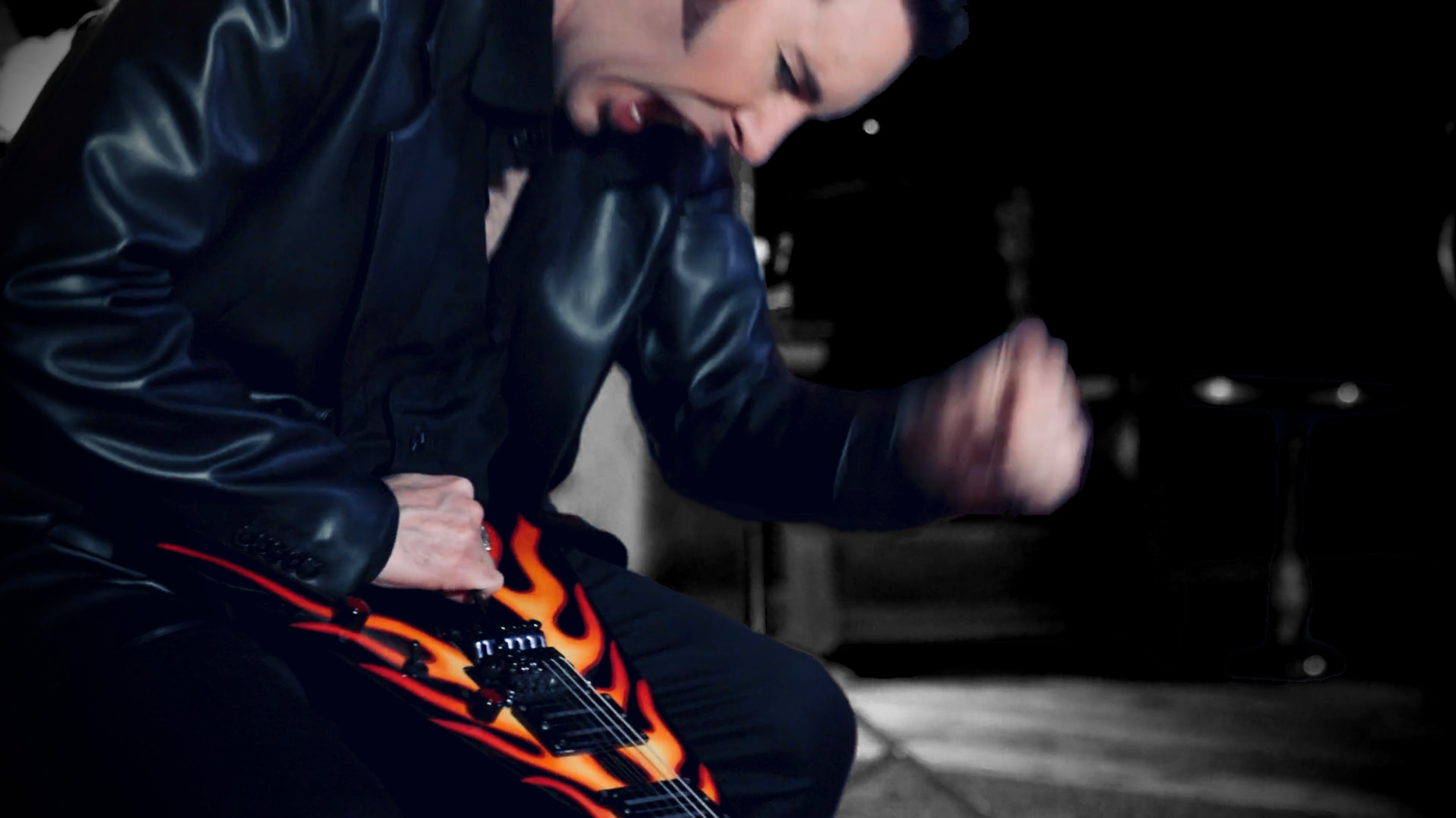 David Rex - solo on Hotrod guitar