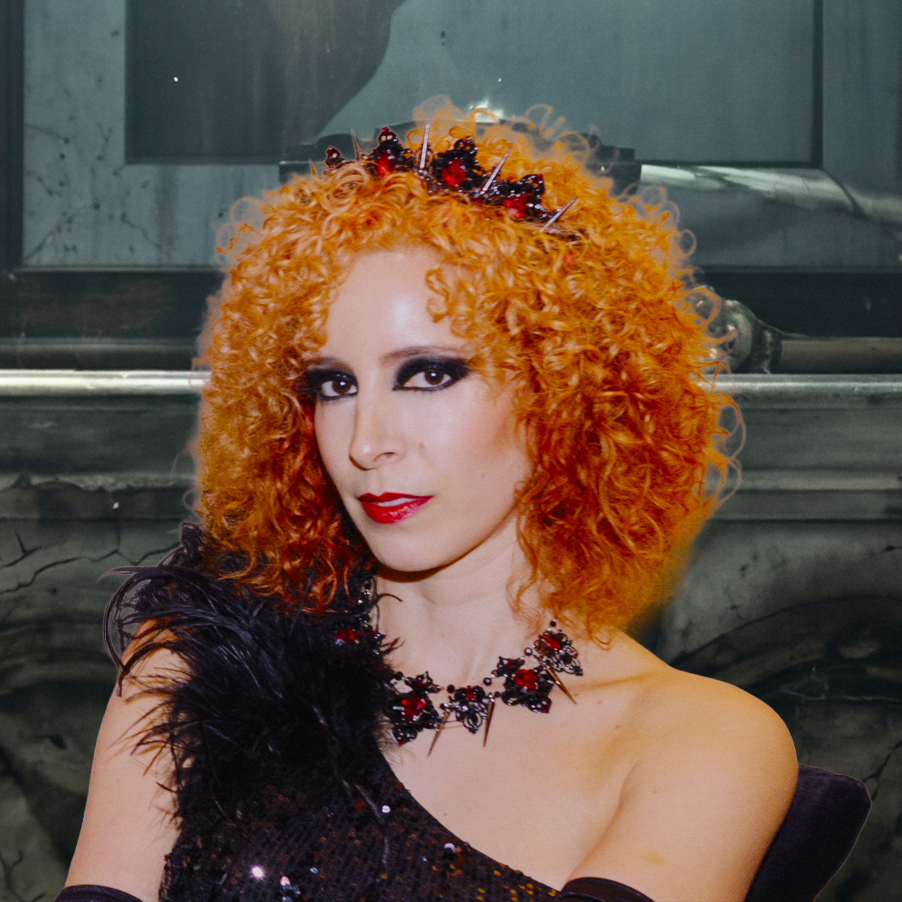 Michelle Maxx - bassist of Crispy Danger