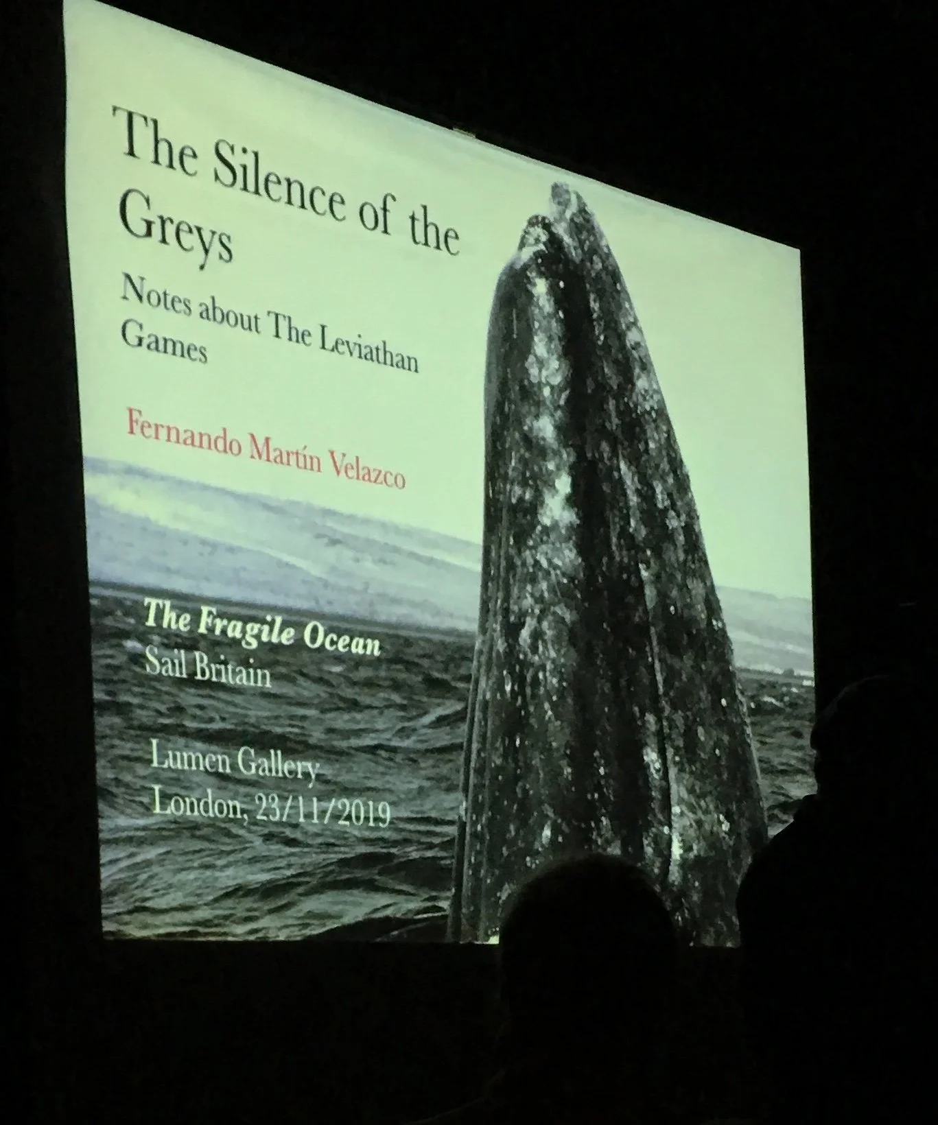 The Fragile Ocean, an exhibition of work from Sail Britain