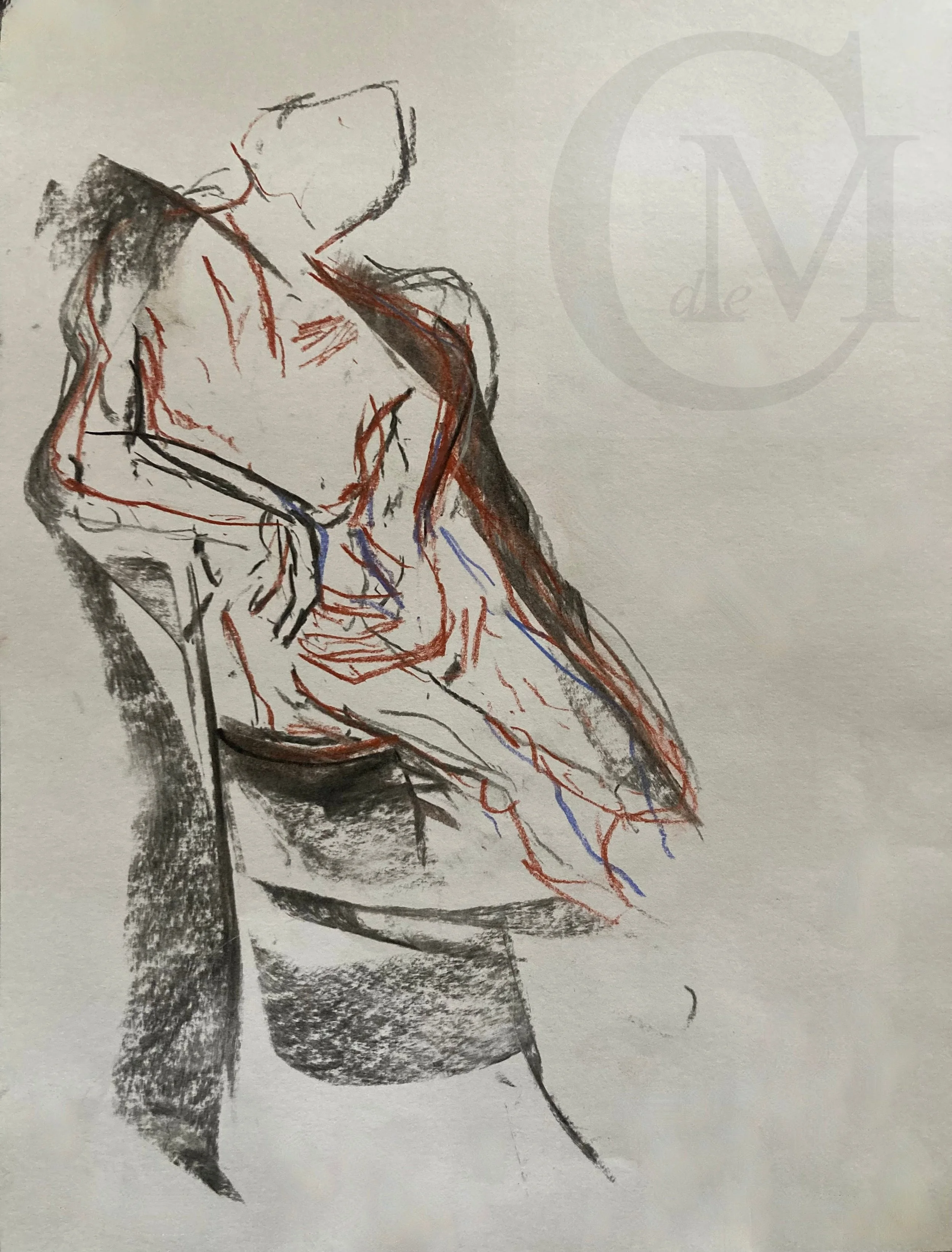 Seated, 2026  Limited edition signed glicée print