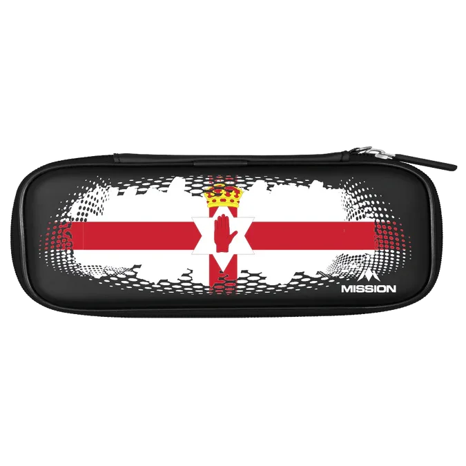 Mission Country EVA Darts Case Slim- Holds 1 full set - N. Ireland