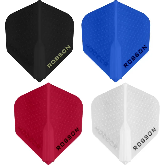 Robson Plus Dart Flights for all shafts - Std No2 - Dimpled