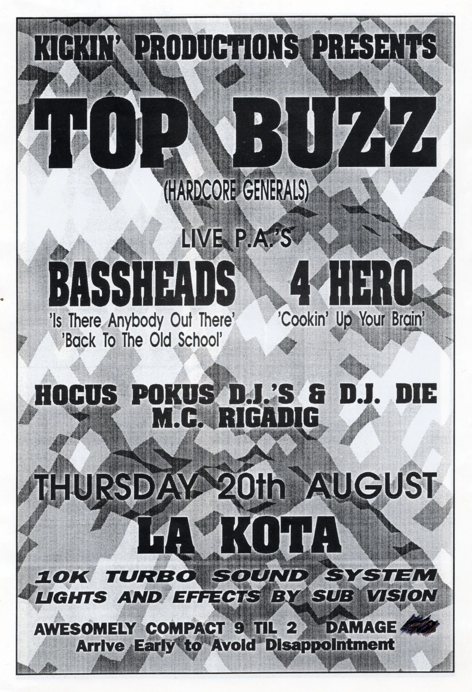 Kickin Production Presents TOP BUZZ 