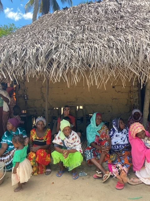 Local community gathering in Tanzania