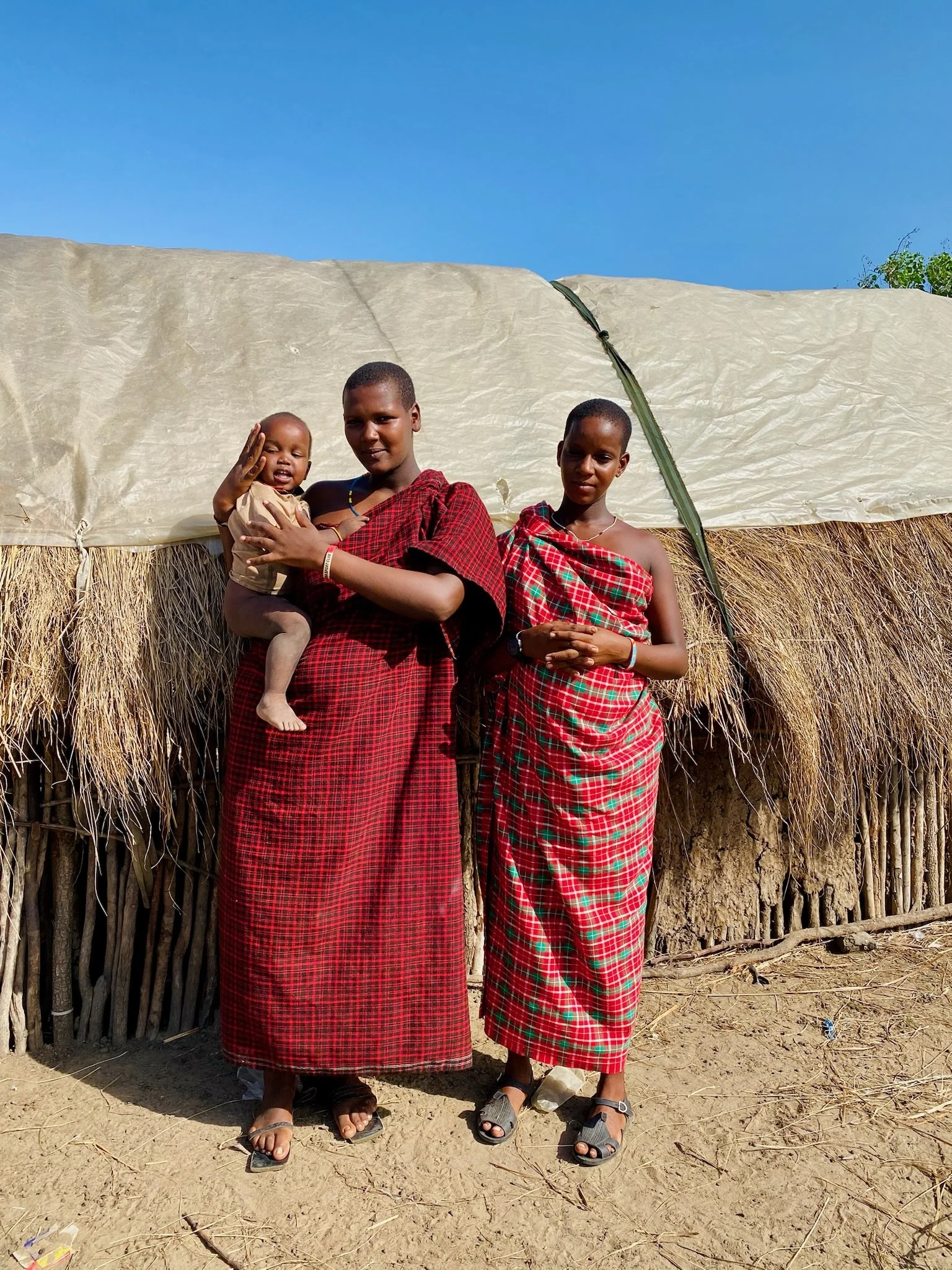Local community masai in rural Tanzania