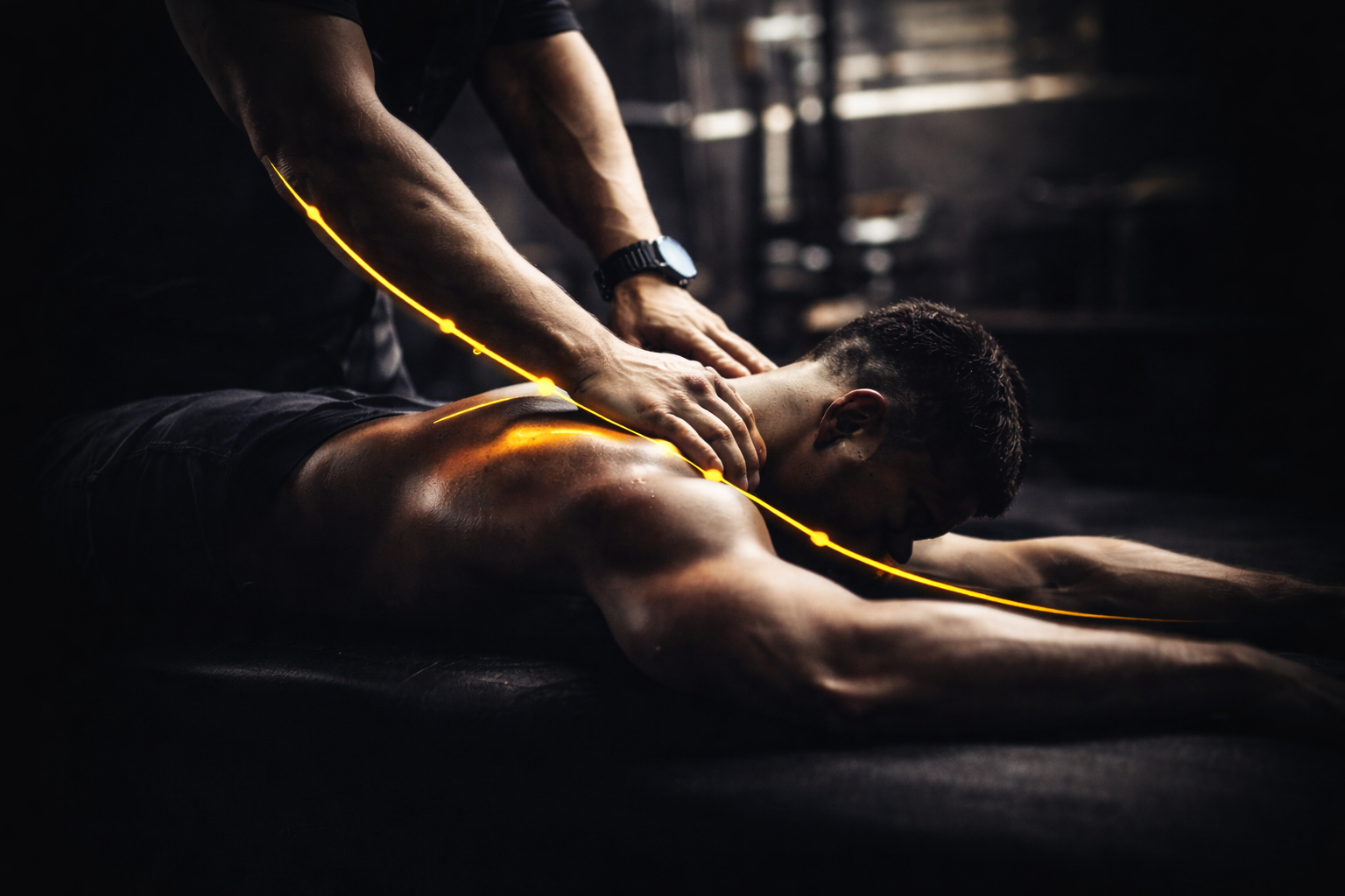 Sports massage treatment for recovery and muscle tension relief in Swindon