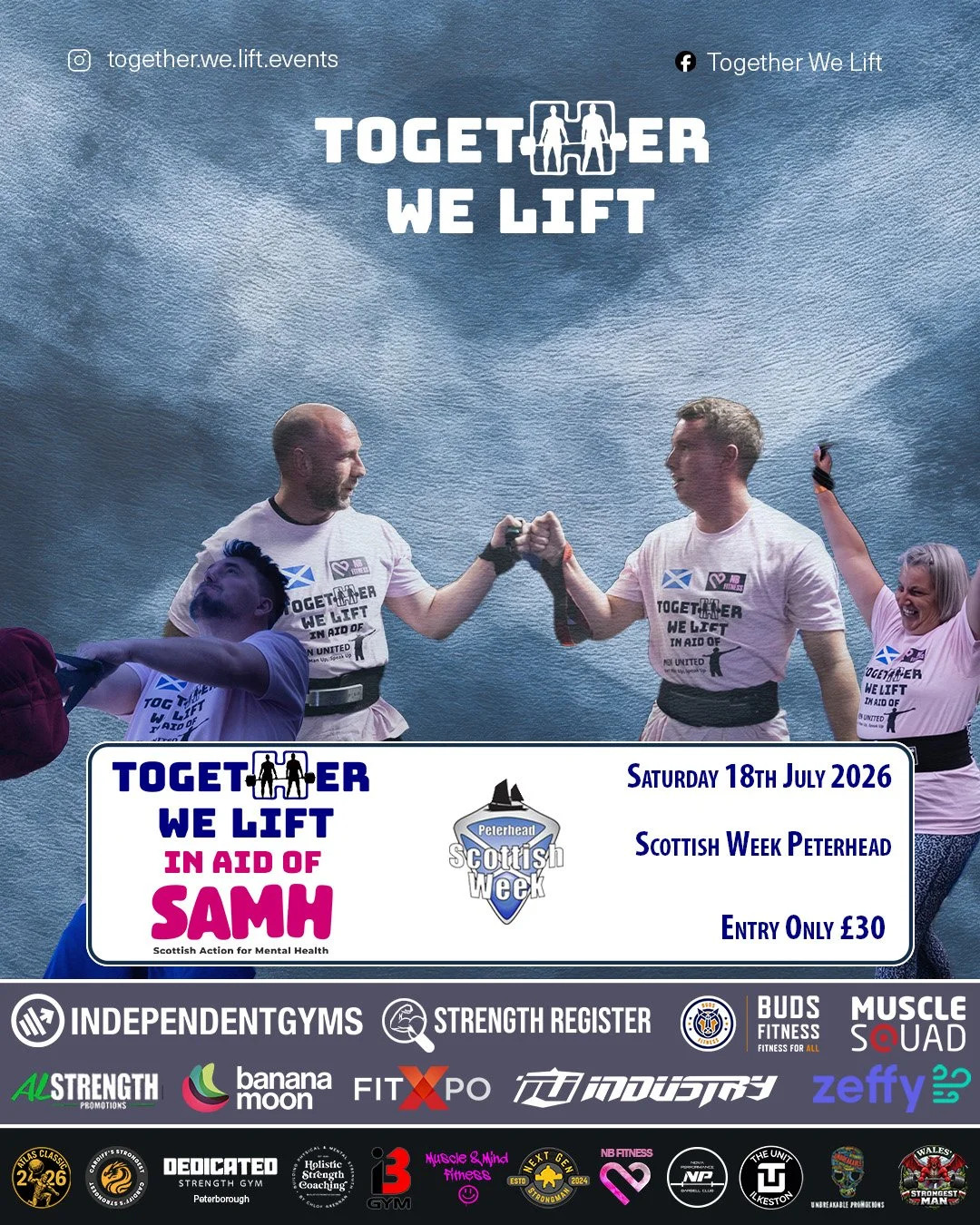 Scottish Week in Peterhead Together WE Lift