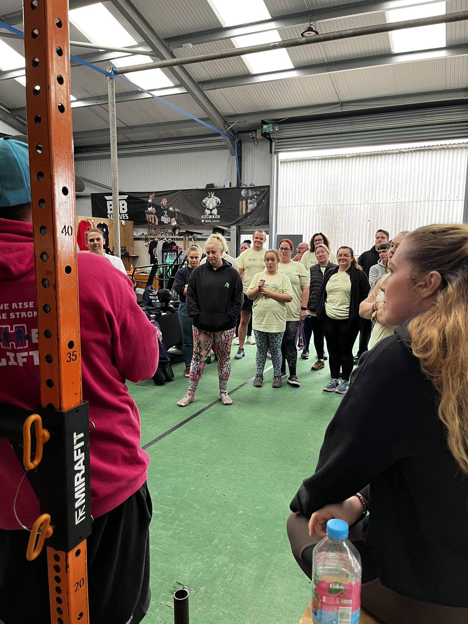 Together We Lift during rules meeting with Holistic Strength Coaching