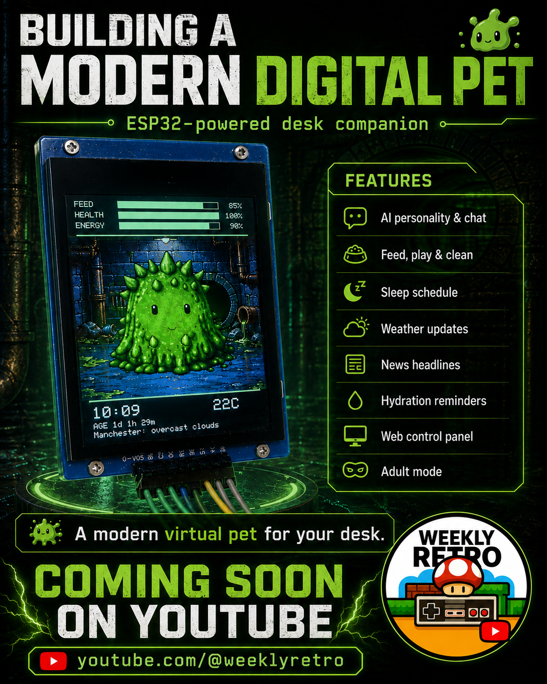Digital Desk Pet Project Files Version 1