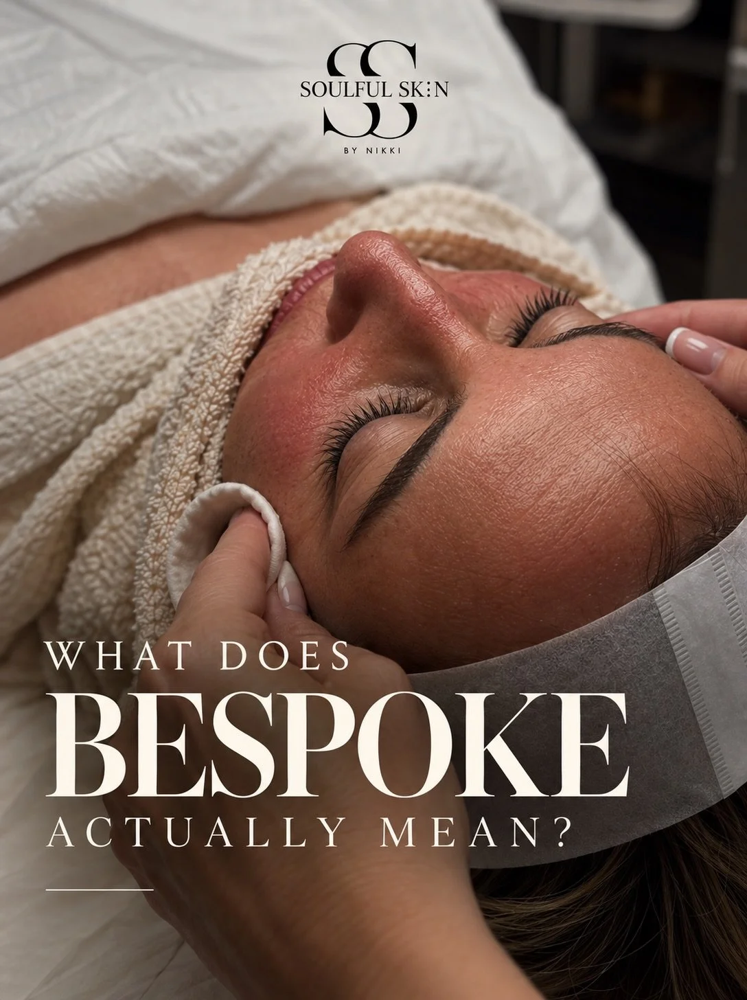 &ldquo;Bespoke&rdquo; gets thrown around a lot in skincare&hellip; but here&rsquo;s what it actually means.

Two clients can both tell me, &ldquo;My skin looks dull.&rdquo;

But one could be dehydrated and barrier-stressed.
The other could have conge