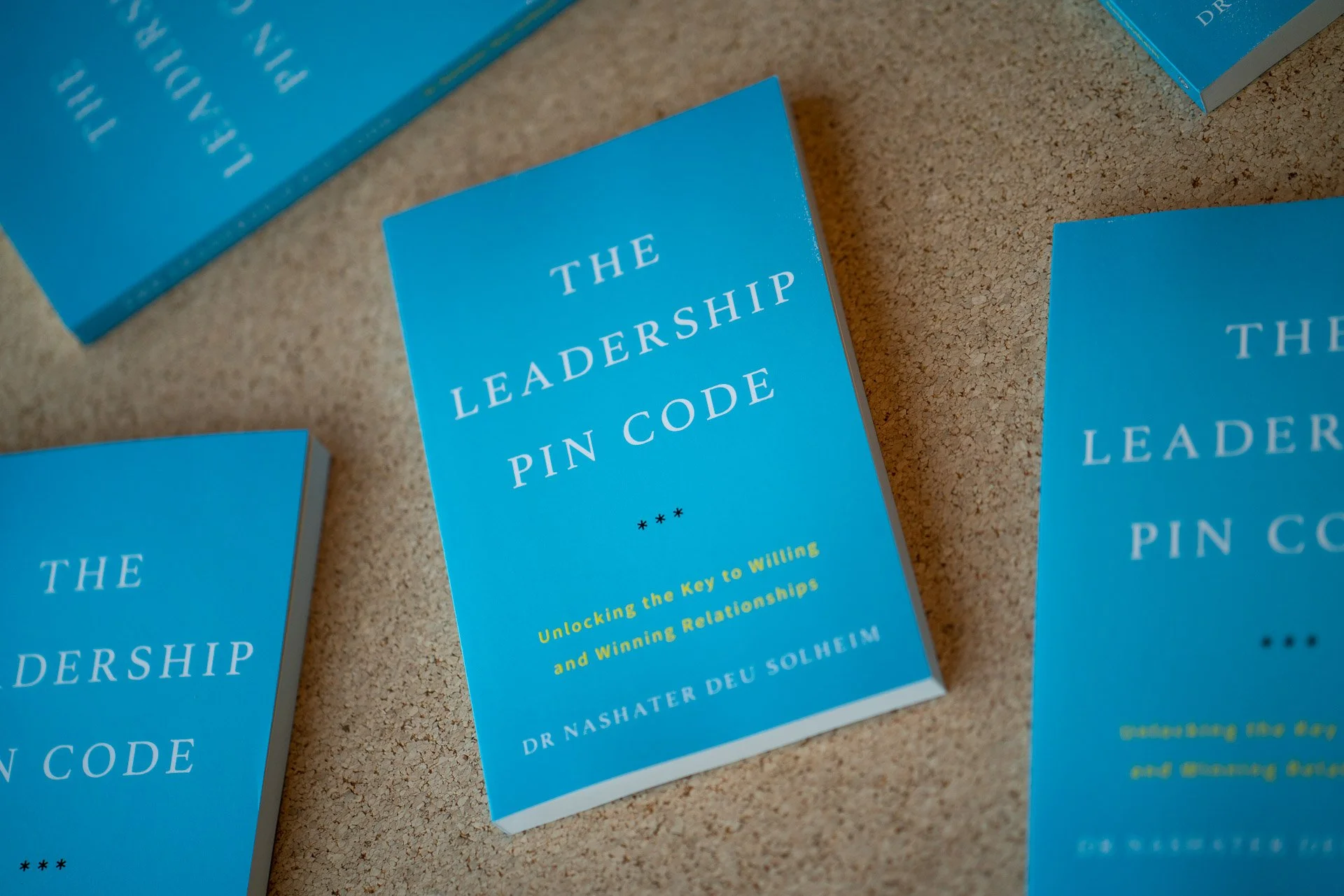 Copies of The Leadership PIN Code on a table