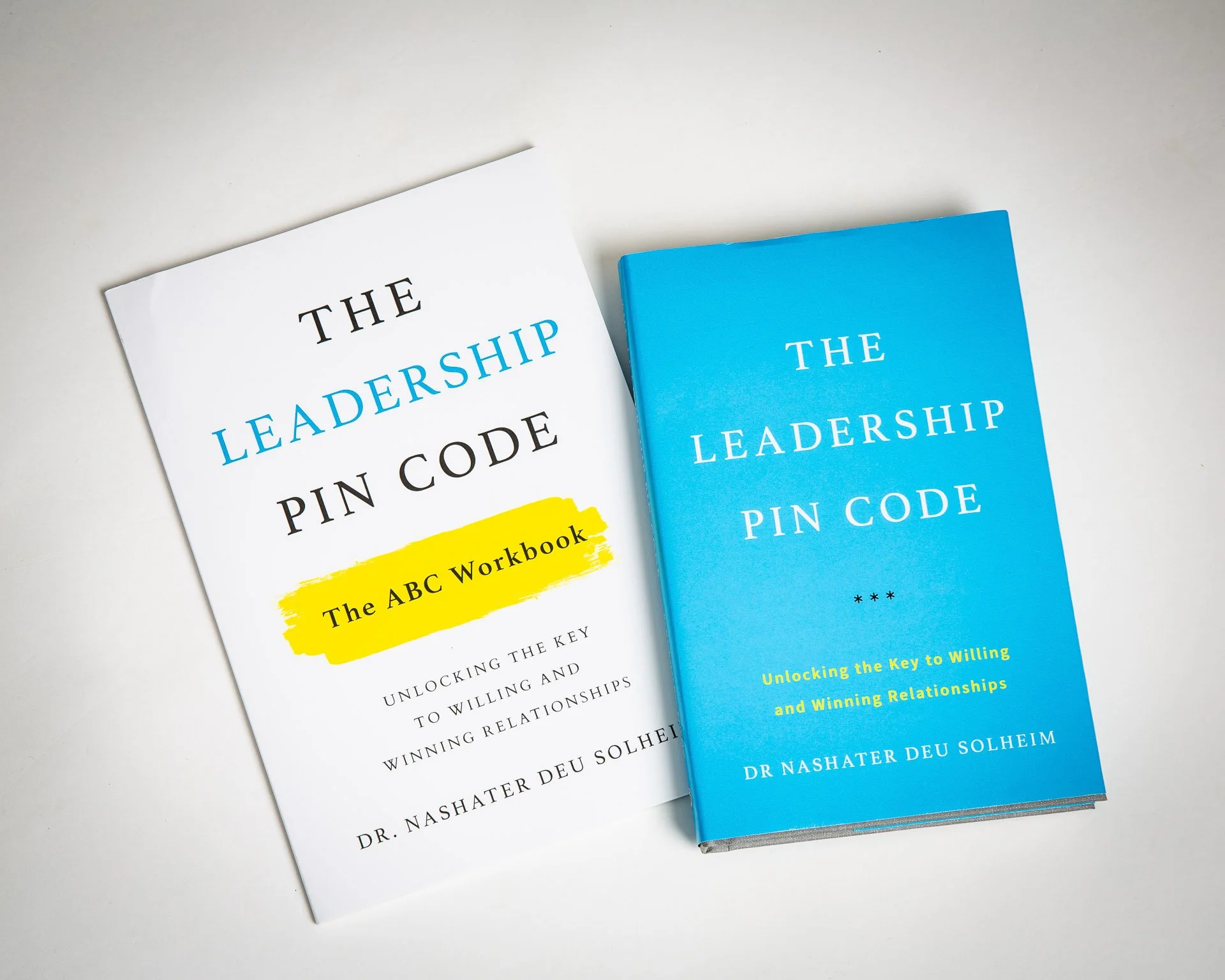The Leadership PIN Code and its companion ABC Workbook by Dr. Nashater Deu Solheim