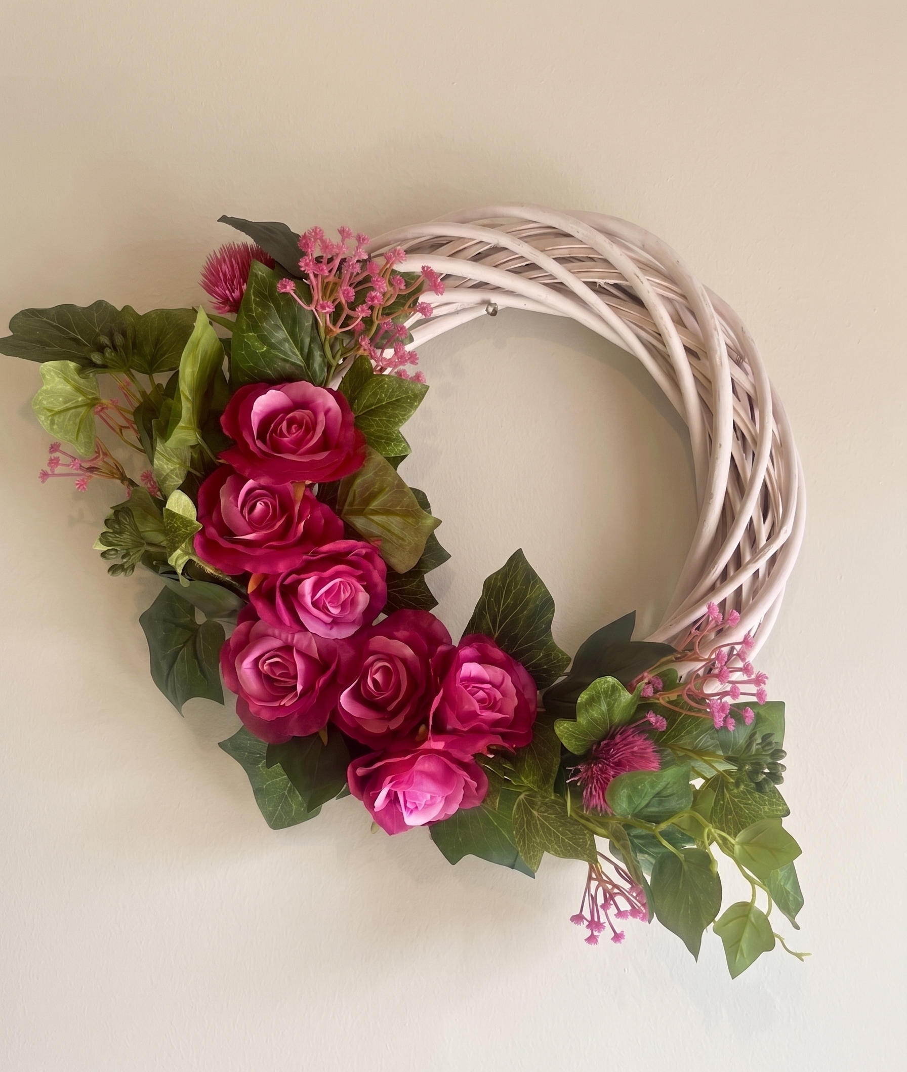 Aurora Margot | Luxury Rose Artificial Door Wreath