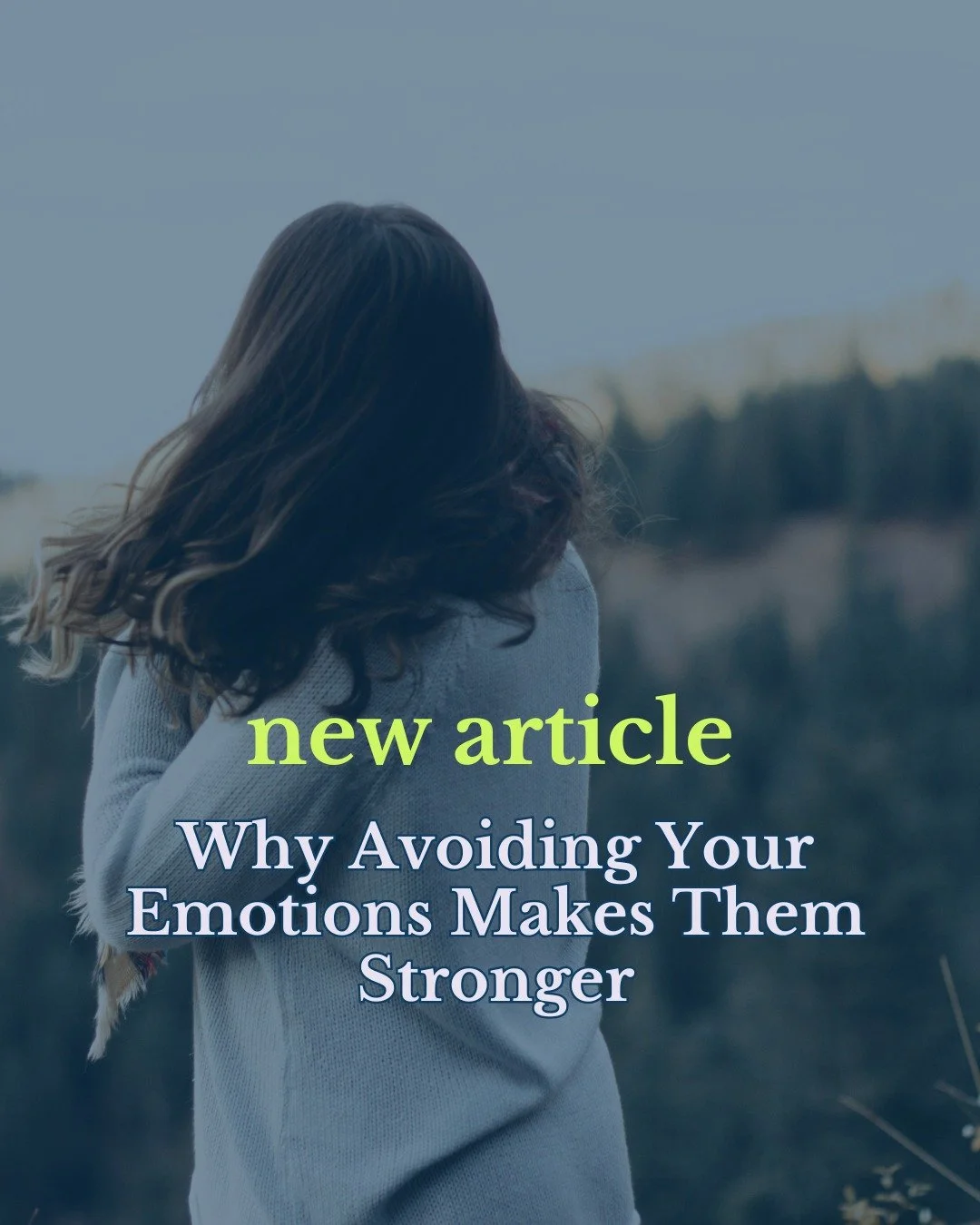 You just need to &ldquo;stop overthinking.&rdquo;

But the more you try to push thoughts away&hellip;
the louder they get.

It&rsquo;s not because you lack discipline.
It&rsquo;s because your brain treats avoidance like a priority.

When you label a 