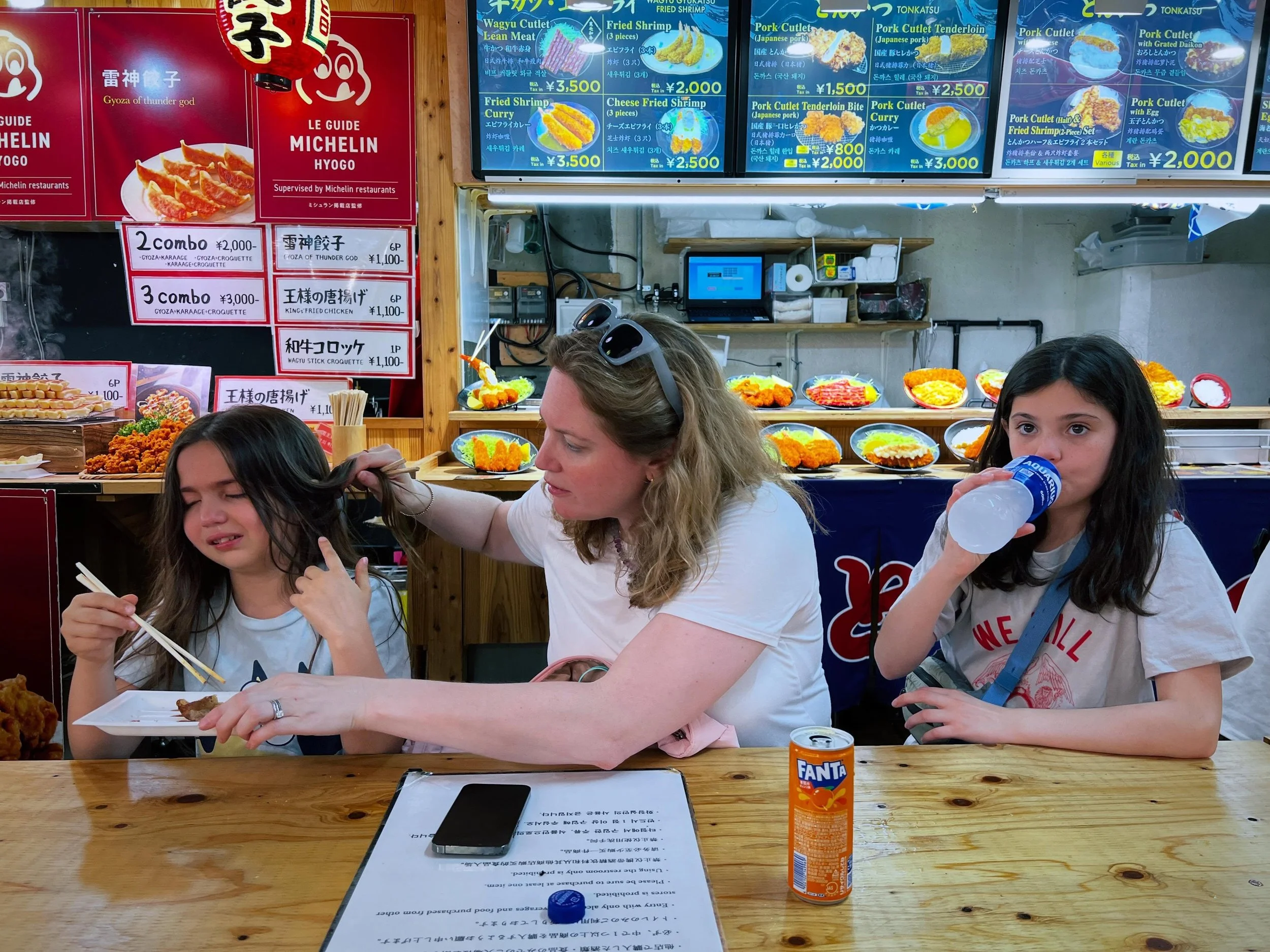 We made it to Osaka! I&rsquo;ll be teaching a study abroad class on the Science of Happiness to University of Kentucky students - starting on Sunday!

But first, family vacation. As a preview to the course that literally shows my students  how to bec