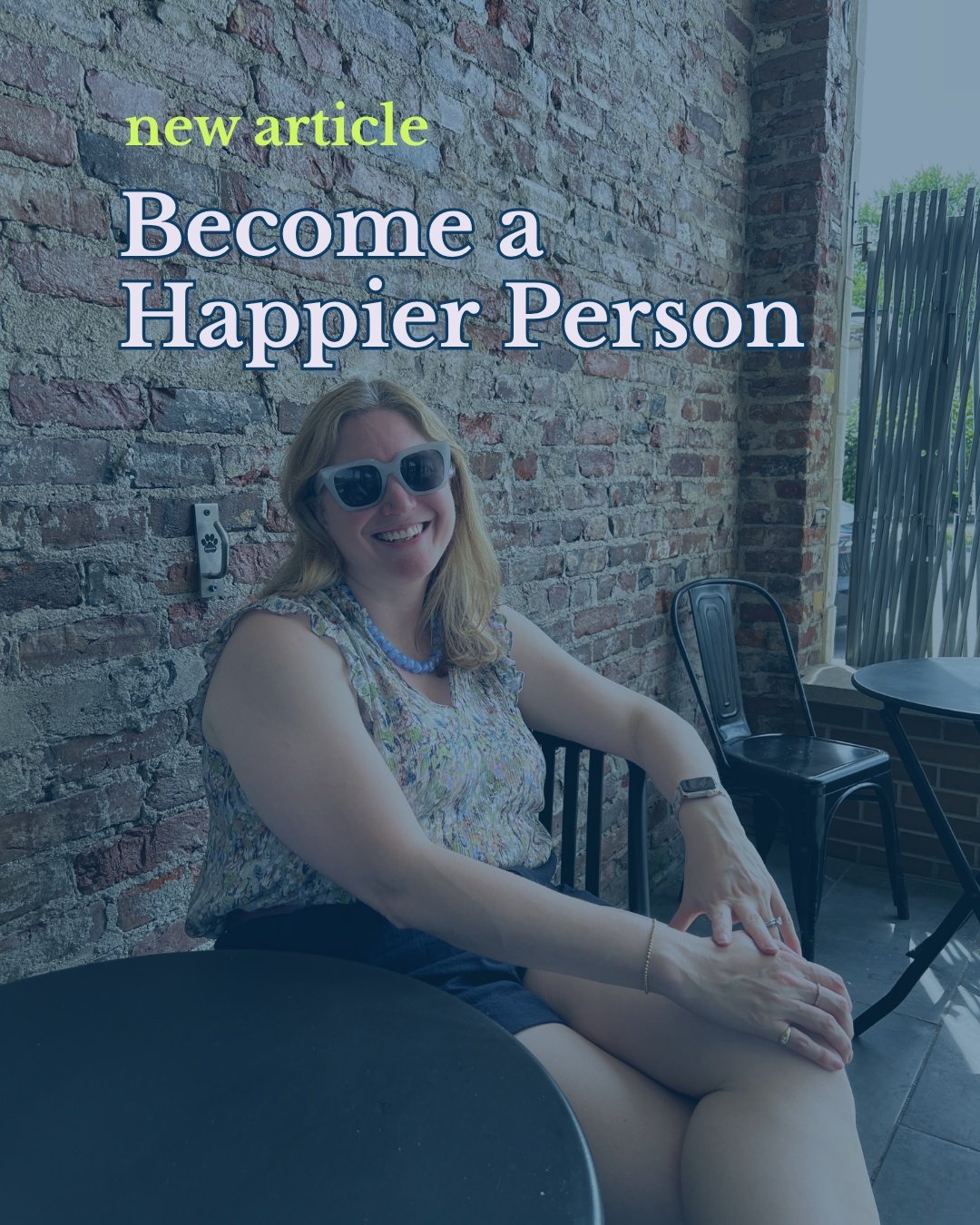 You'd be a lot happier if you just had a better job. Or a bigger apartment. Or a little less on your plate.

Turns out, life circumstances like where you live, your relationship status, and your income account for only about 10% of your happiness.

T