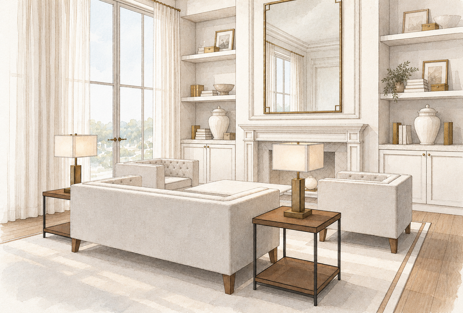 Elegant Watercolour Living Room Sketch.png