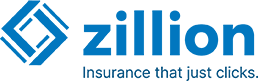 Blue rectangular shape with a darker horizontal line near the bottom