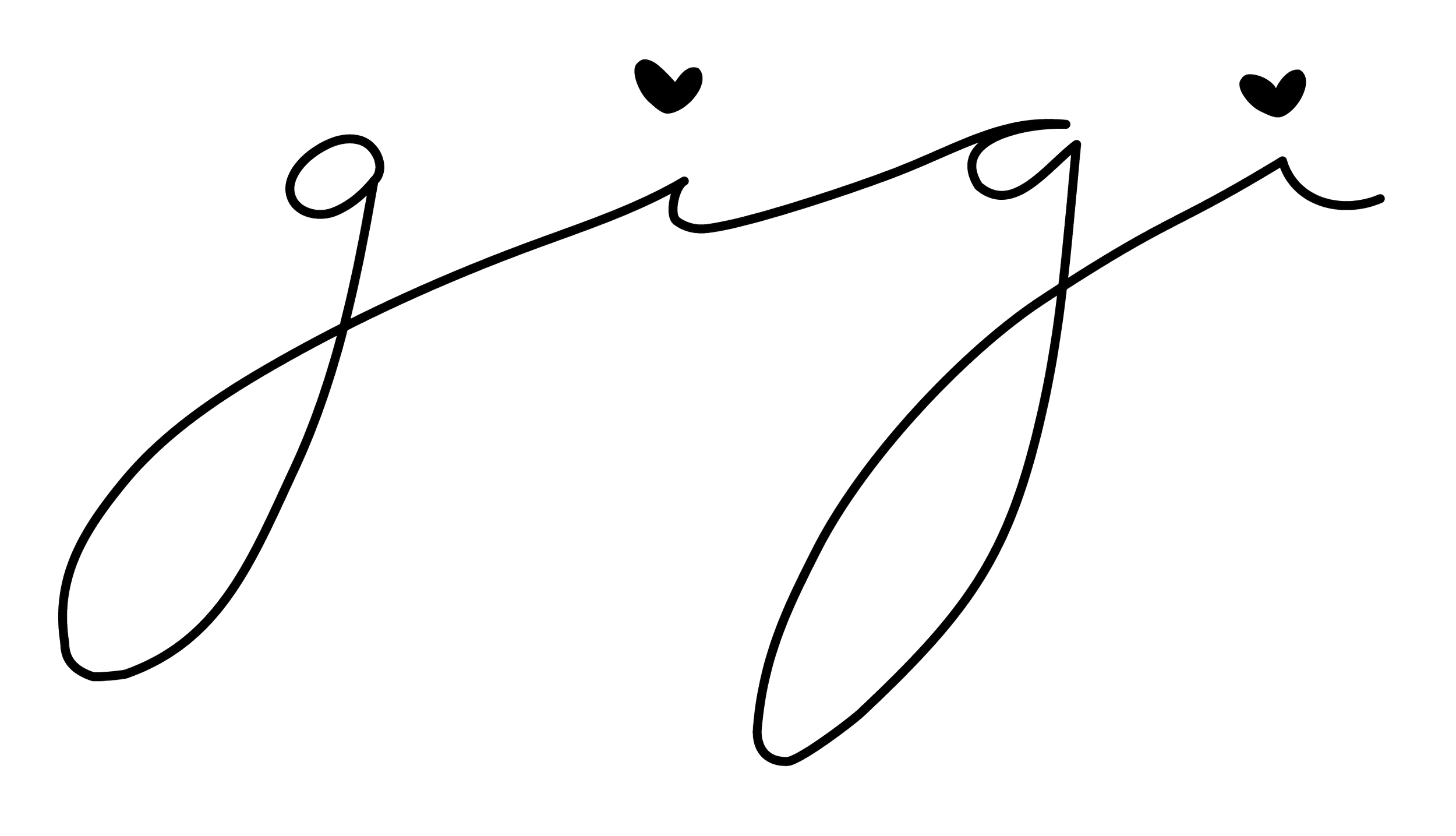 Line drawing of the word 'Love' with two small hearts above the letters.