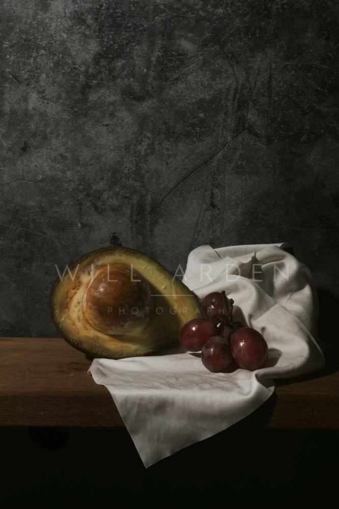 Avocado and Grapes