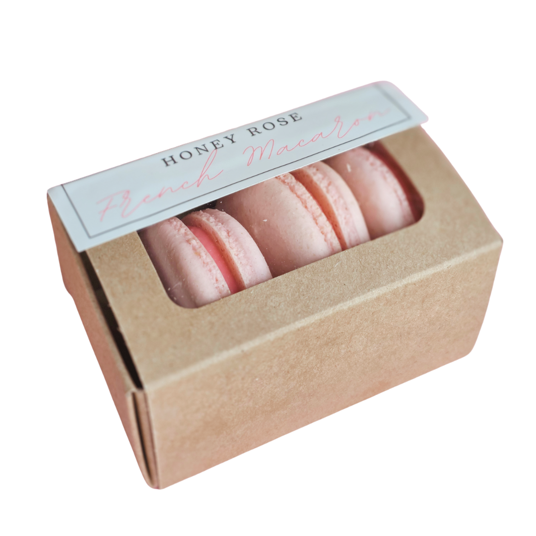 Honey Rose Macaron Box