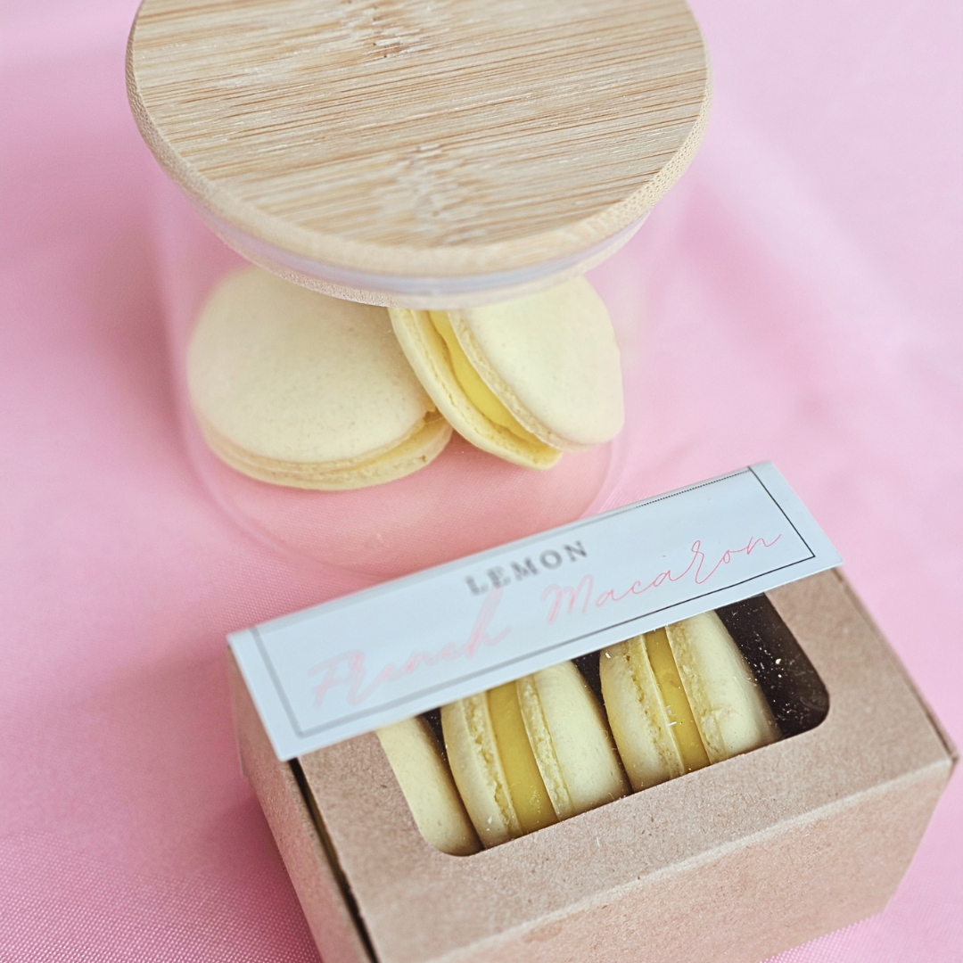 Lemon Macaron Box