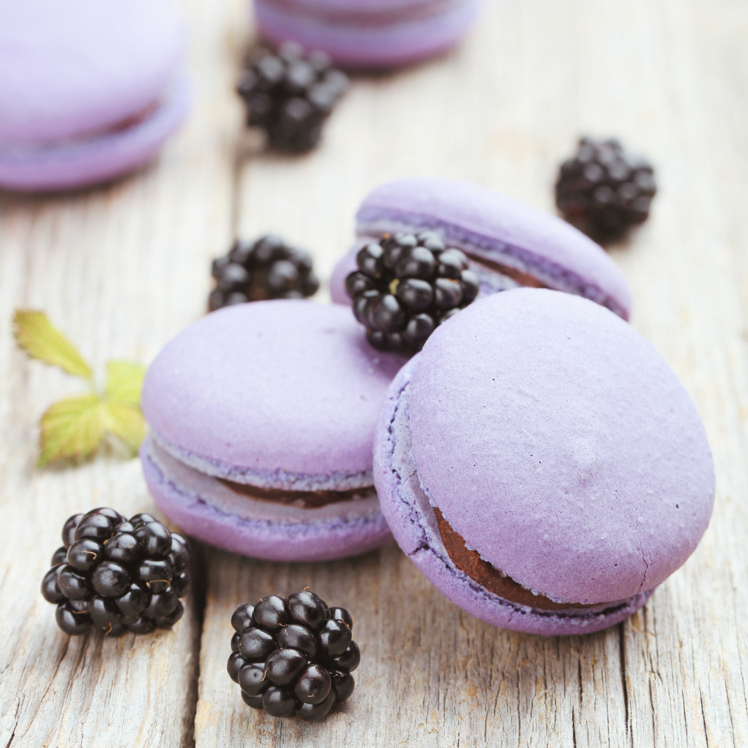 Blackberry Macaron Box