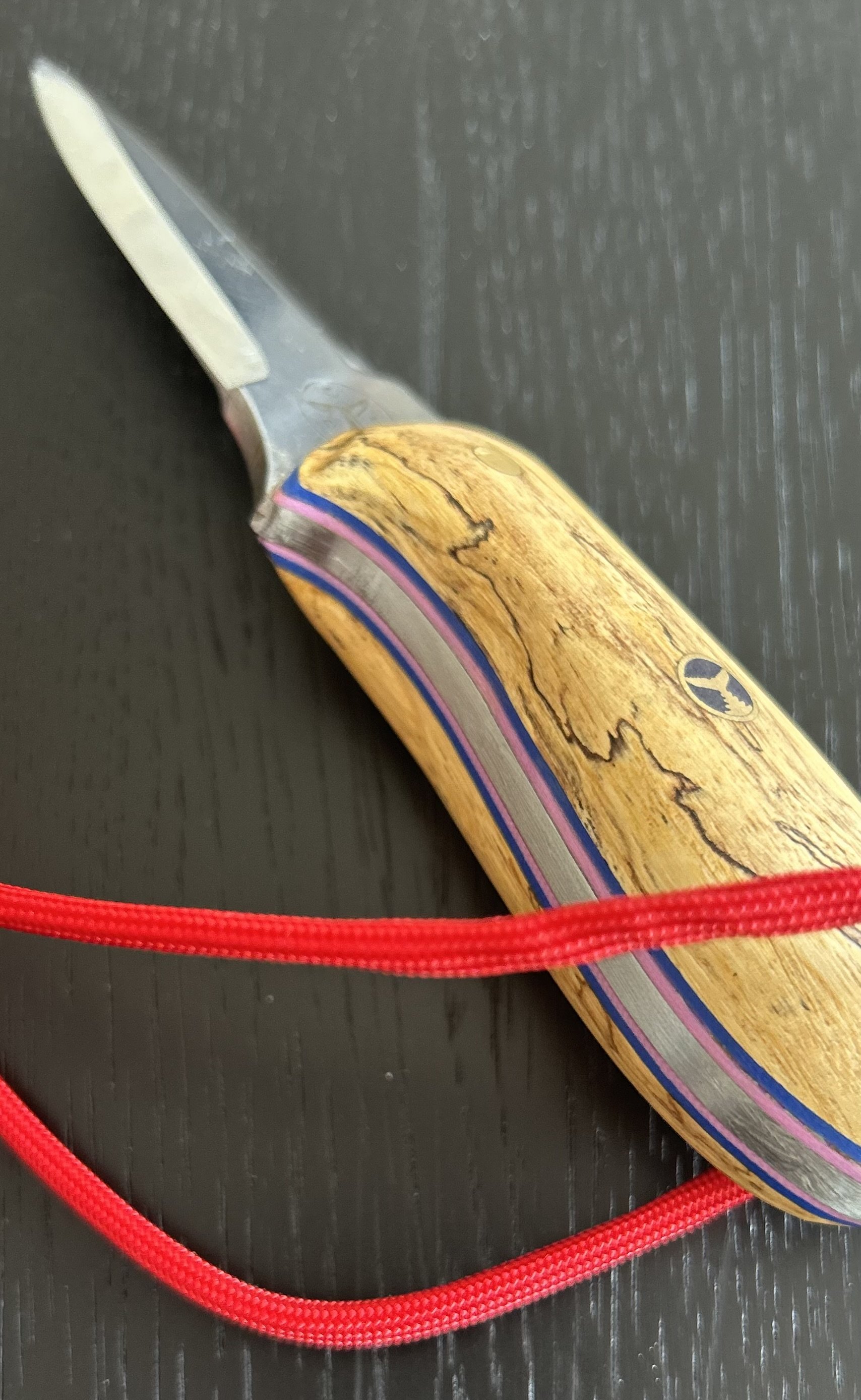 020 - Model One Oyster Tool -  Spalted Maple