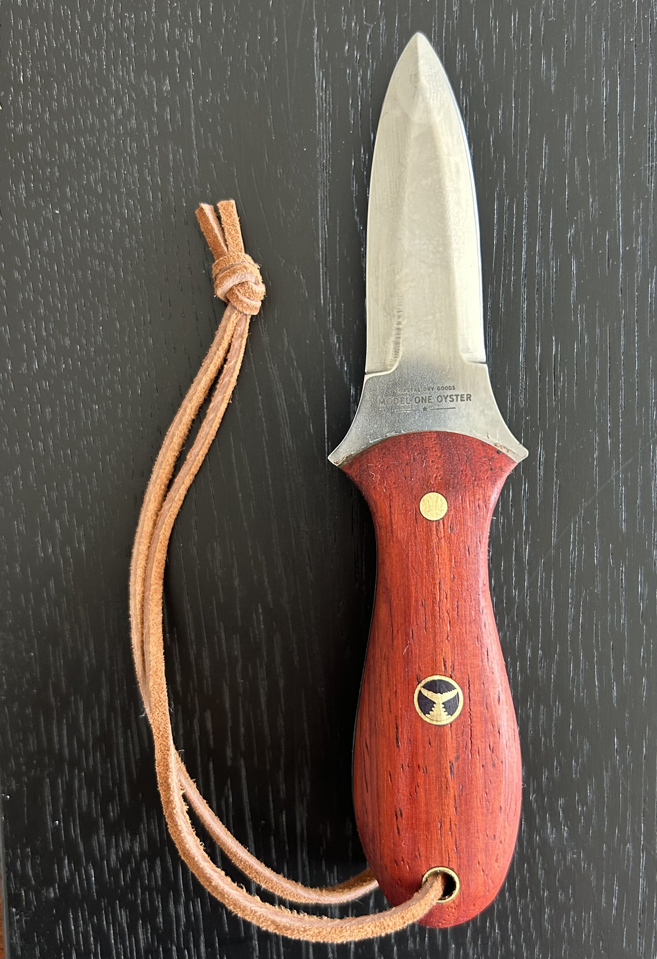 017 - Model One Oyster Tool -  Padauk
