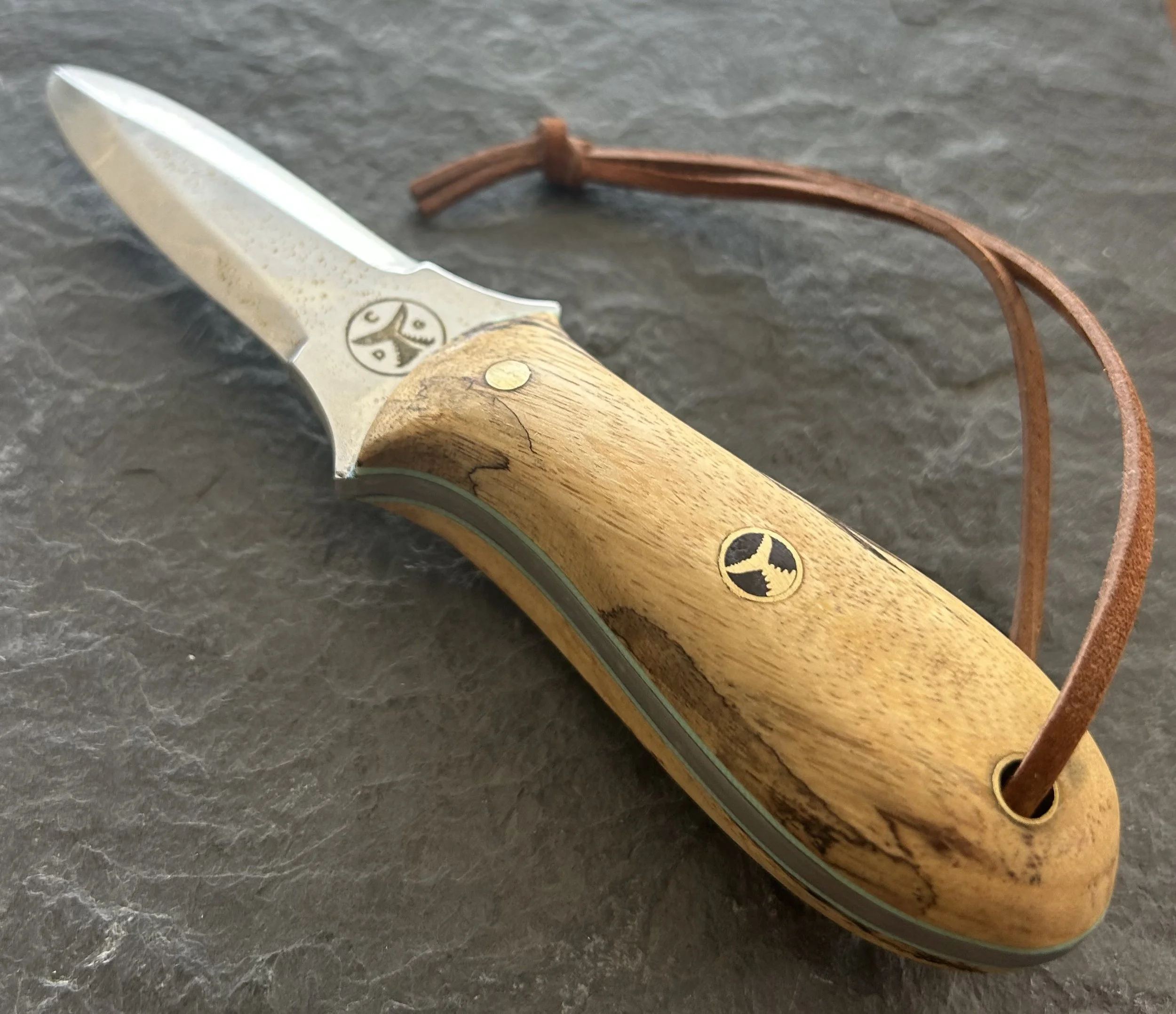 023 - Model One Oyster Tool -  Spalted Maple