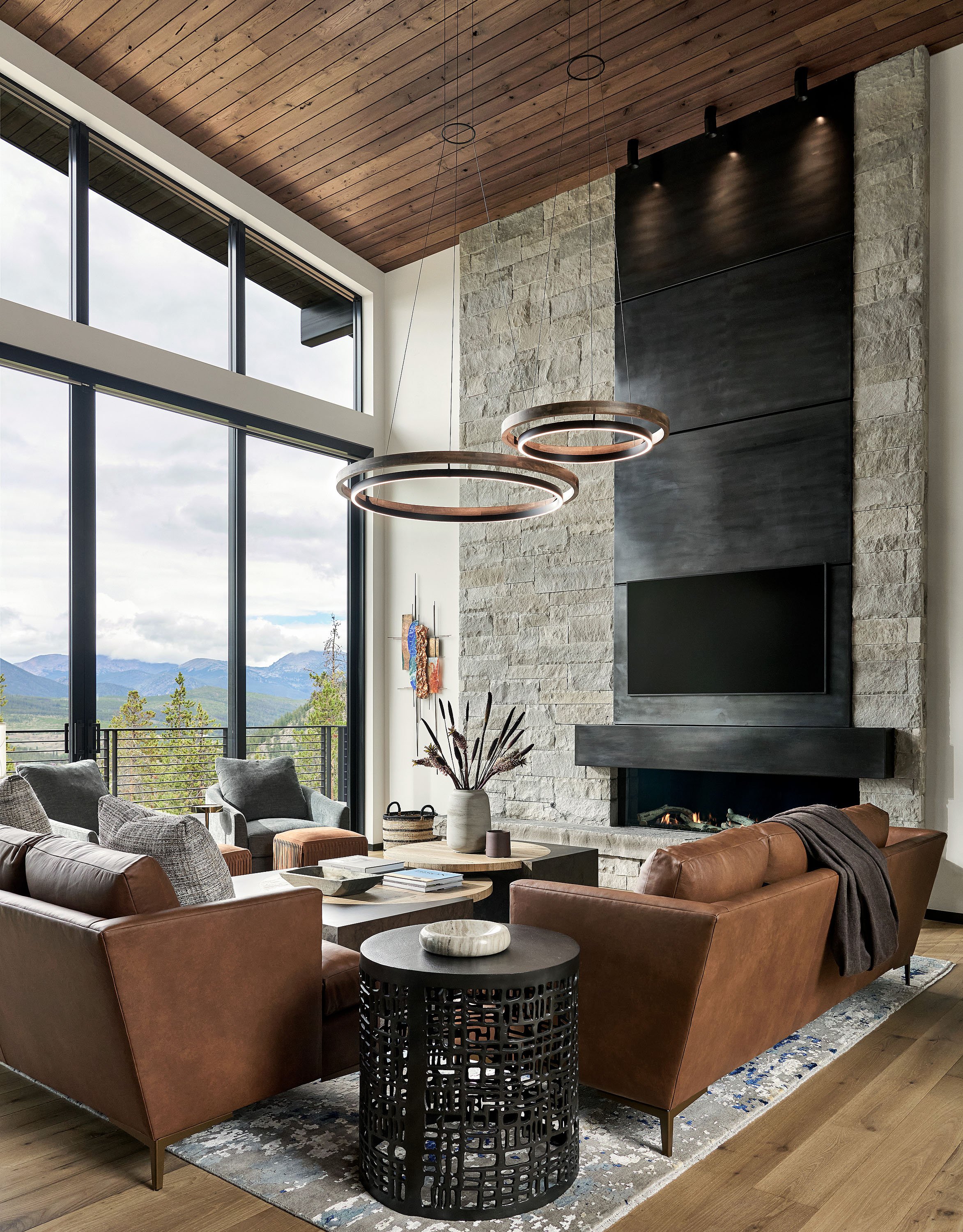 Summit Estates luxury residential interior design by Hinge Interior