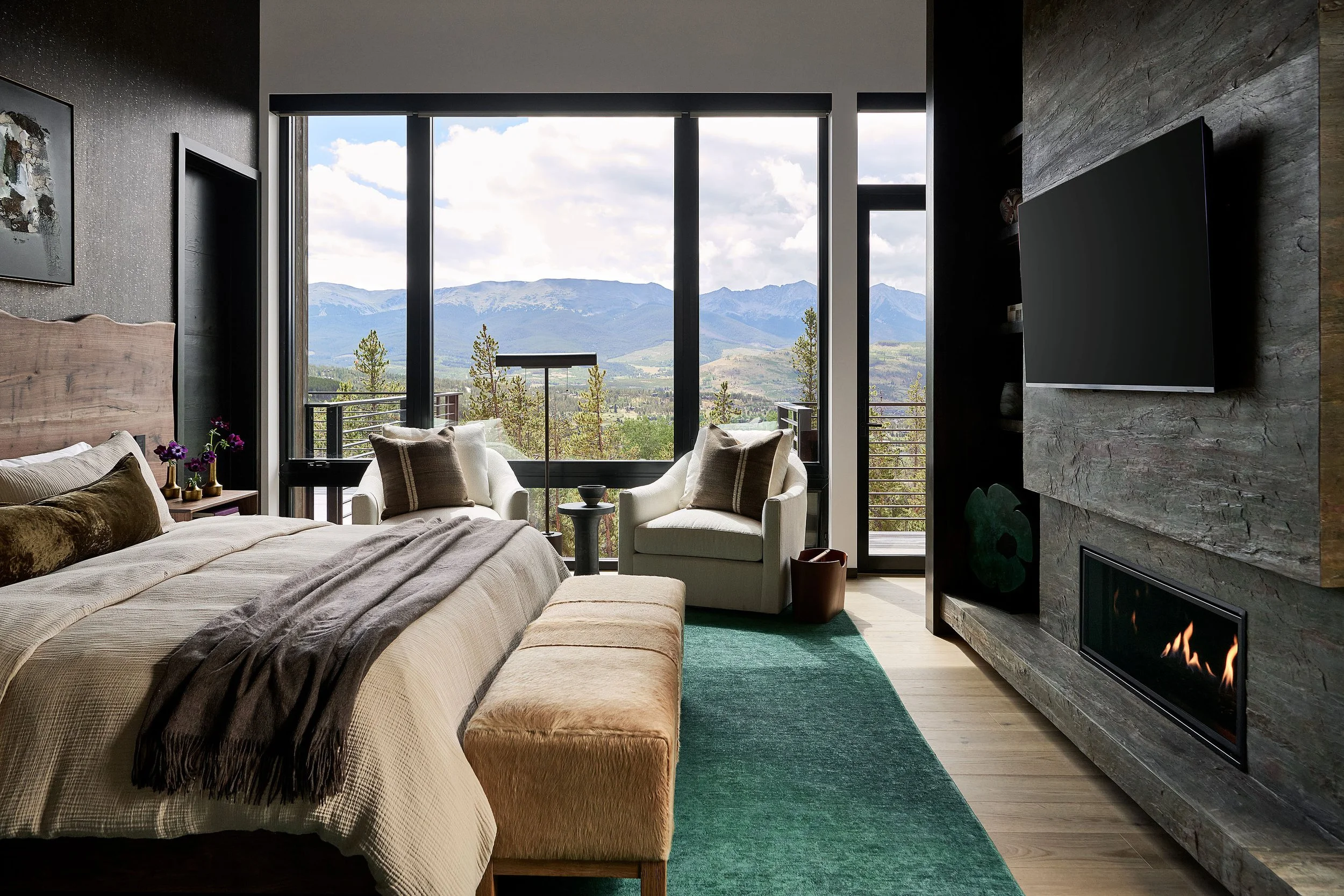 Summit Estates luxury residential interior design by Hinge Interior