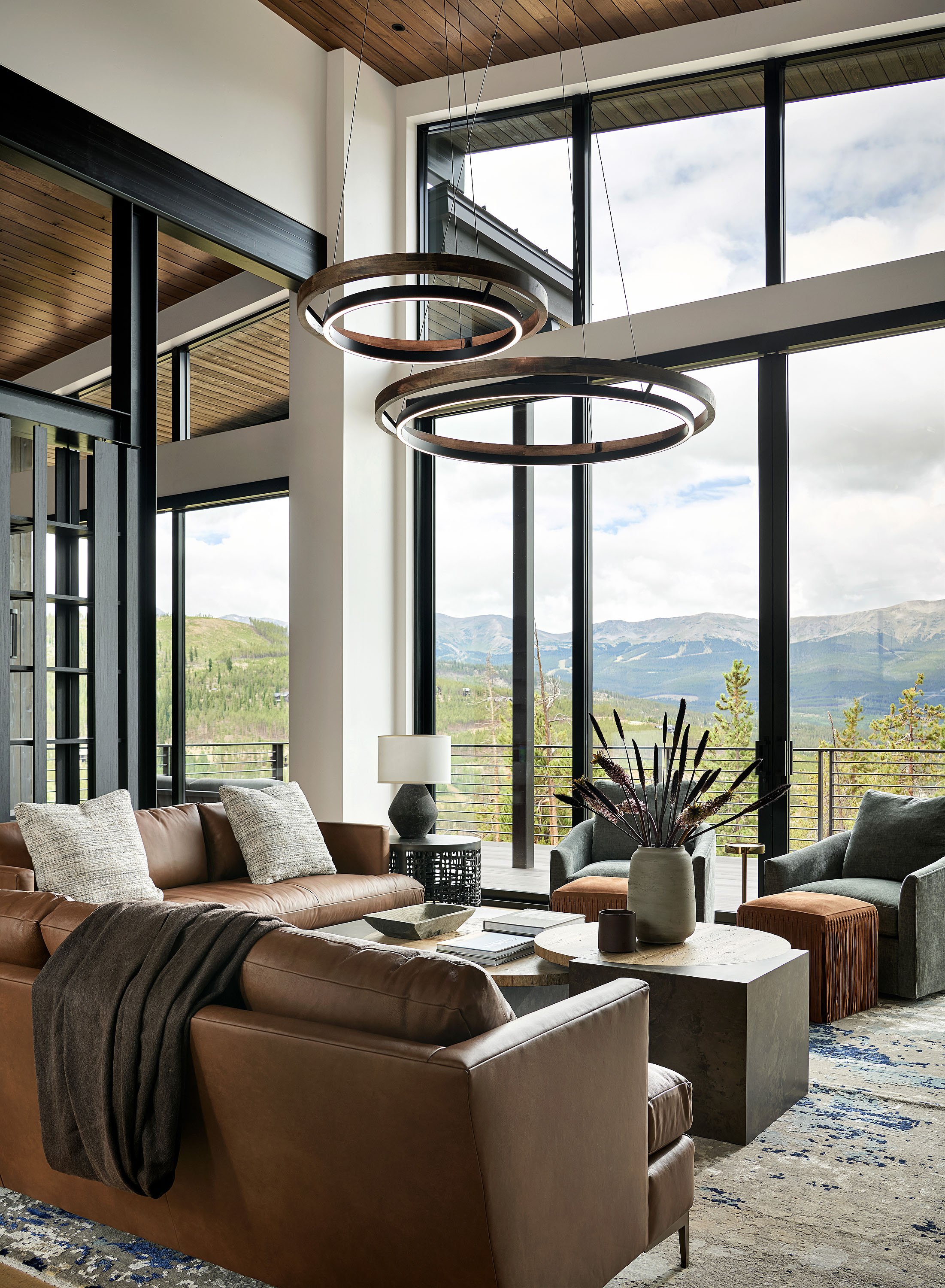 Summit Estates luxury residential interior design by Hinge Interior