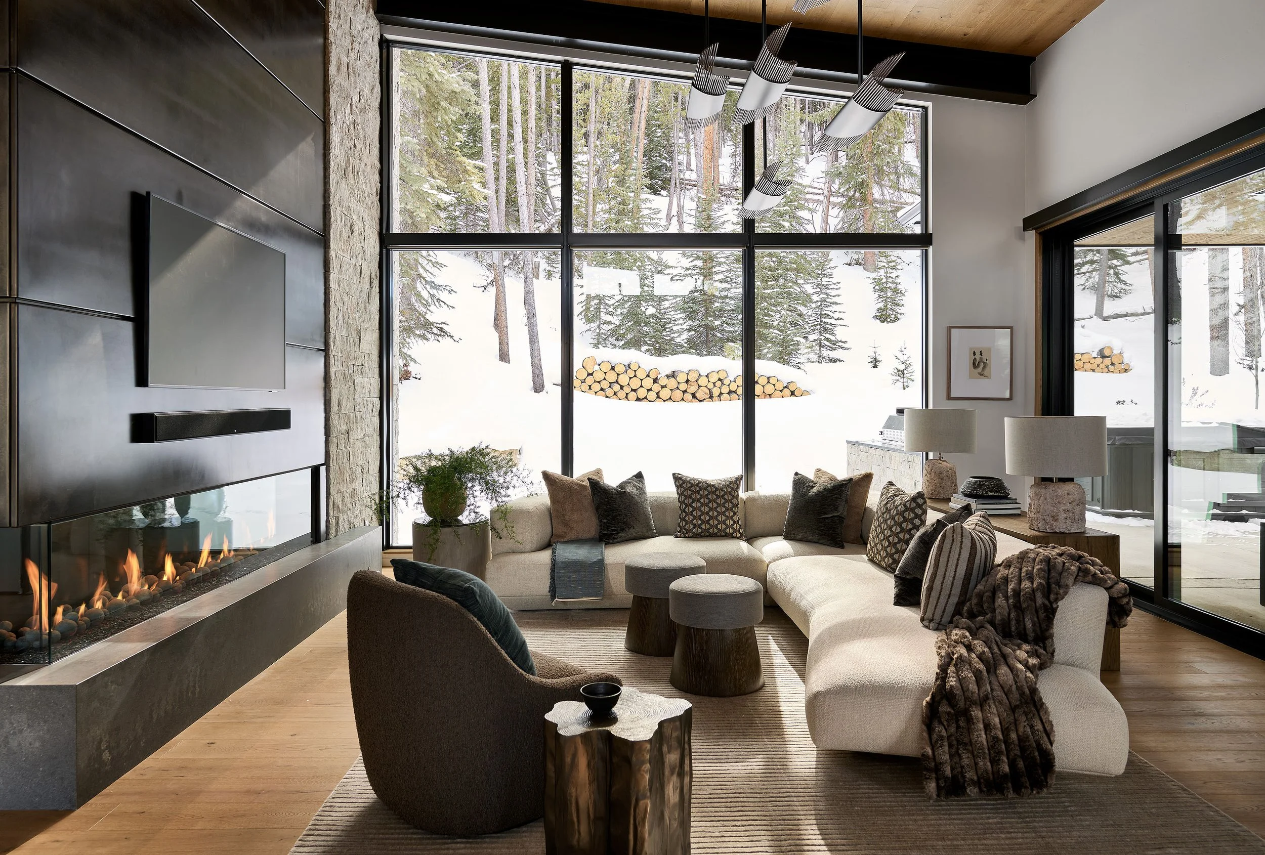 High Point luxury residential interior design by Hinge Interior