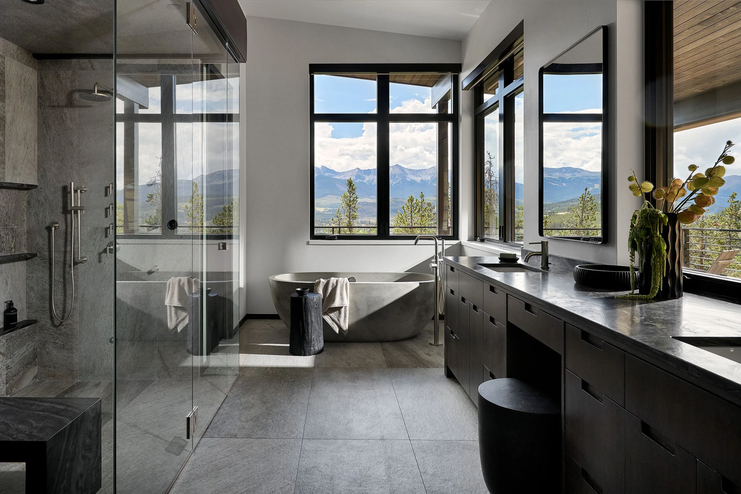 Summit Estates luxury residential interior design by Hinge Interior