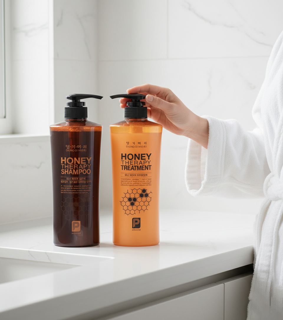 AI Shampoo Product Photography