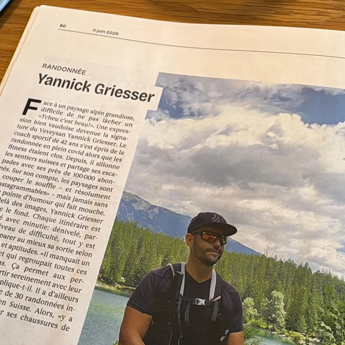 Way to go, Yannick! @tcheucestbeau #terreetnature