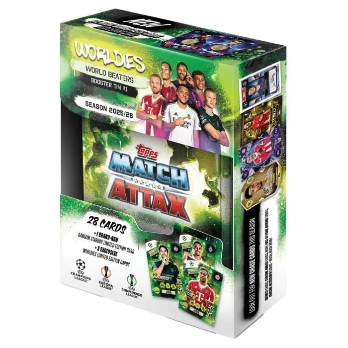 Match Attax UEFA Club Competitions 2025/2026 Edition Worldies Mini Tin (1)